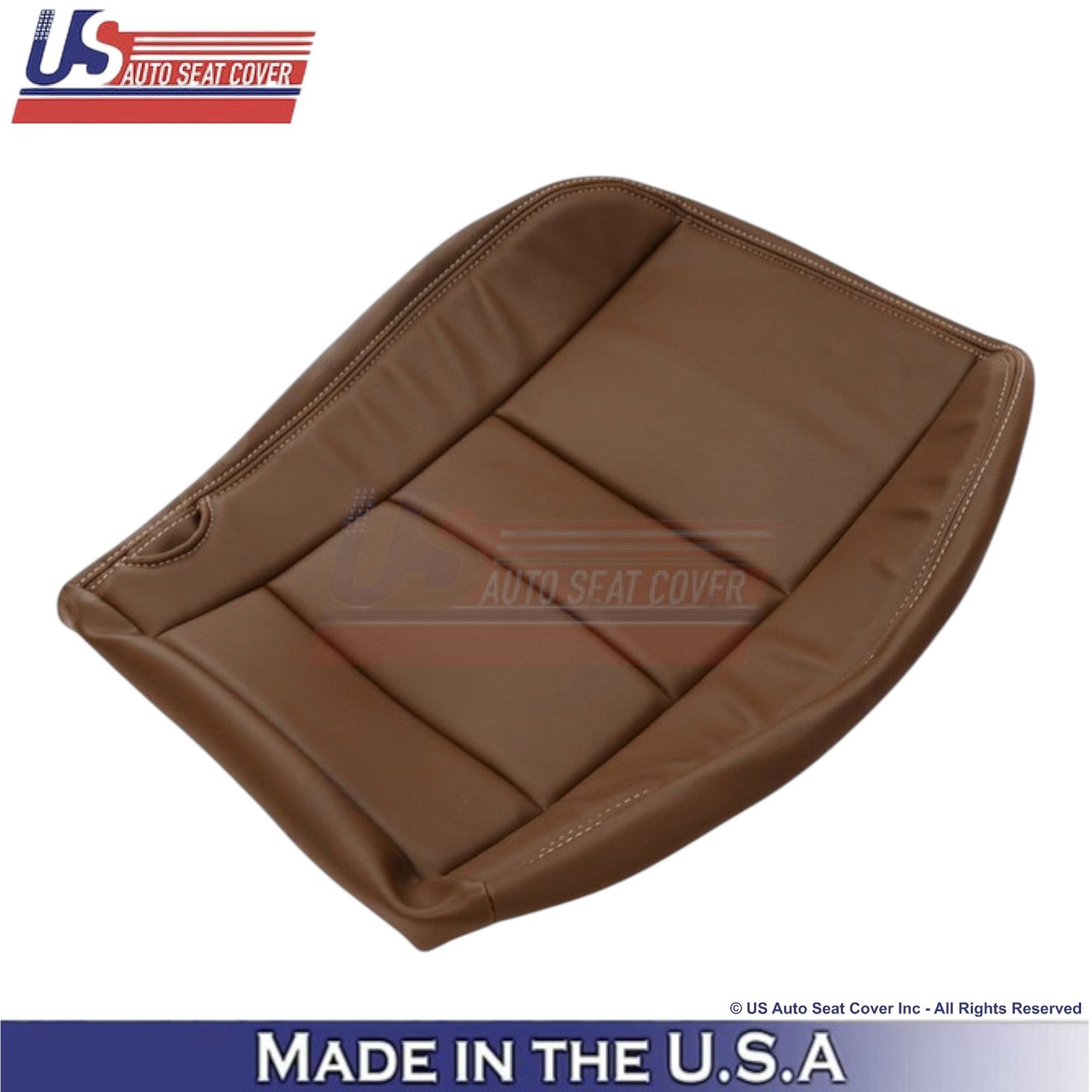 2003-2007 Fits Ford F250 F350 King Ranch Leatherette Front Driver Covers Brown