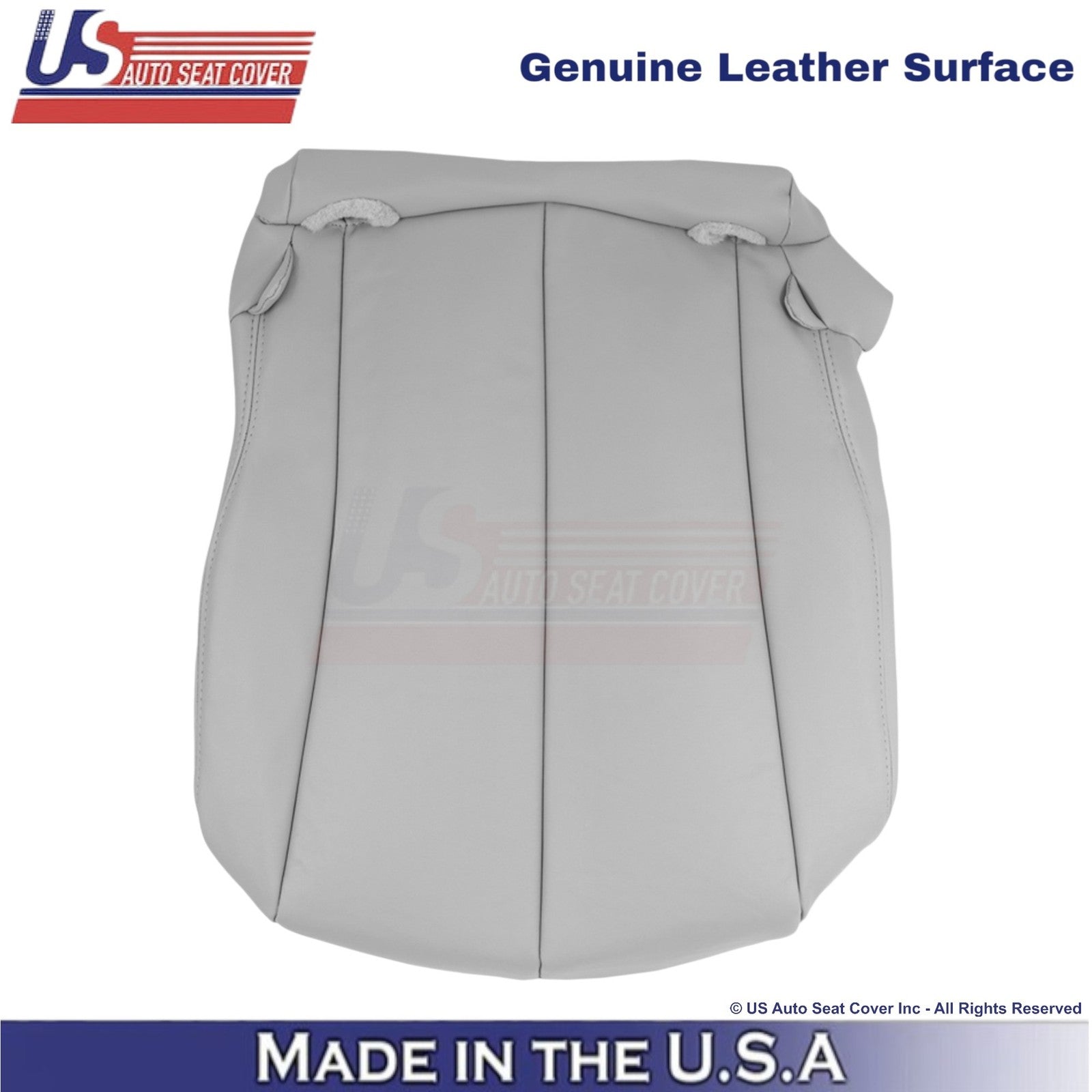 2011-2014 For Toyota Sienna Genuine Leather 2nd Row Left Bottom Cover Light Gray