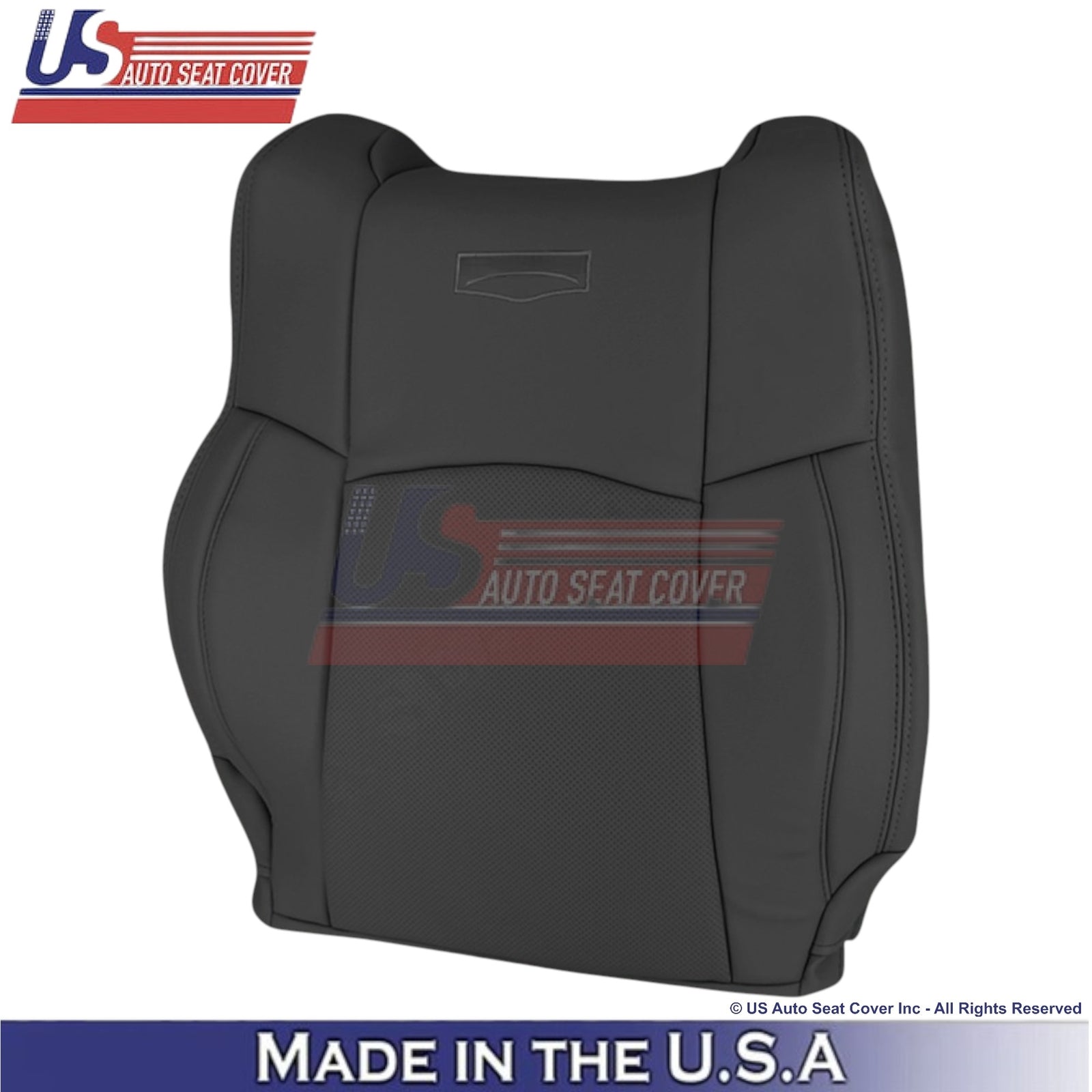 2013-2018 For Dodge Ram 2500 Laramie Genuine Leather Passenger Top Cover Black
