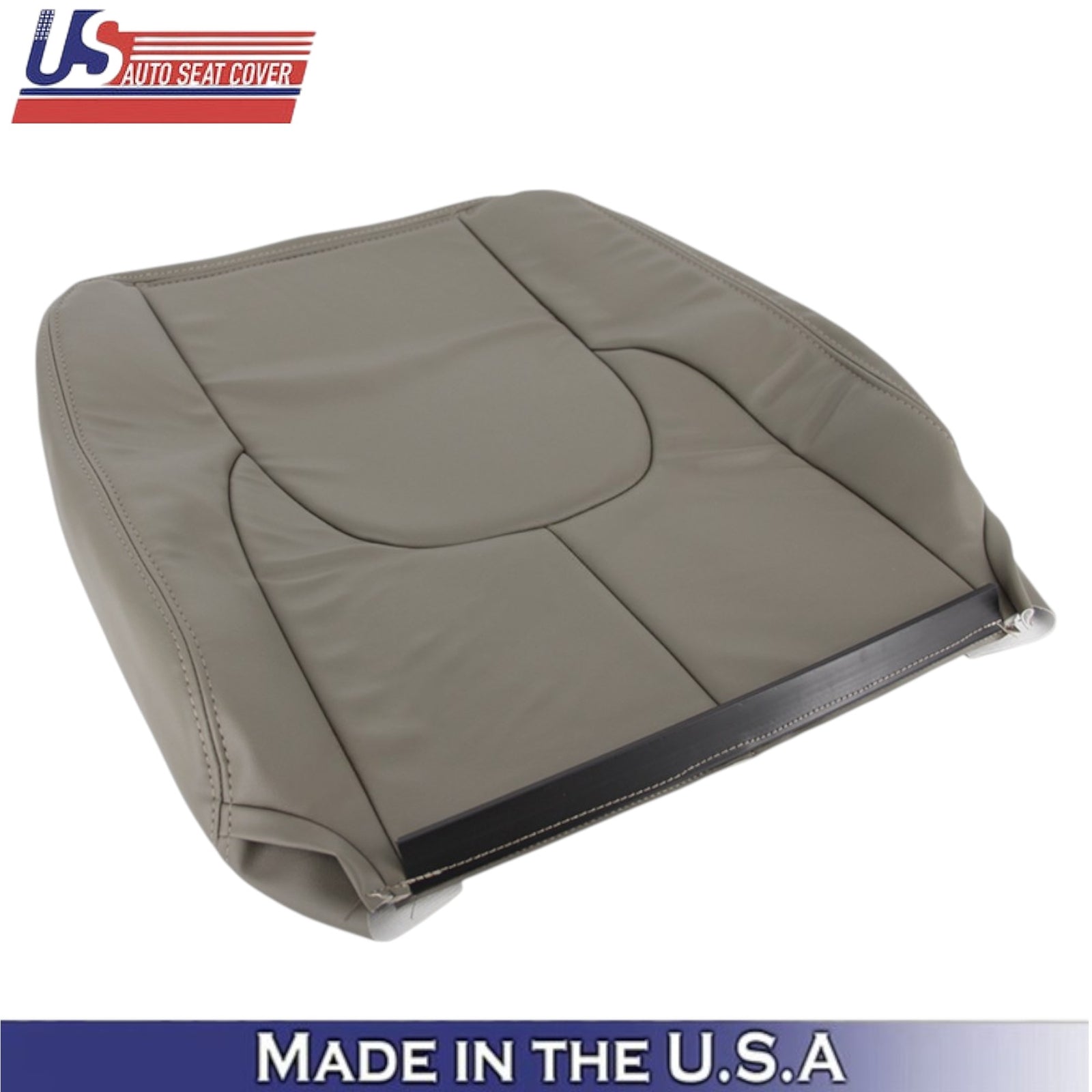 2002-2003 For Dodge Ram 1500 2500 Laramie Leatherette Front Top Covers Taupe