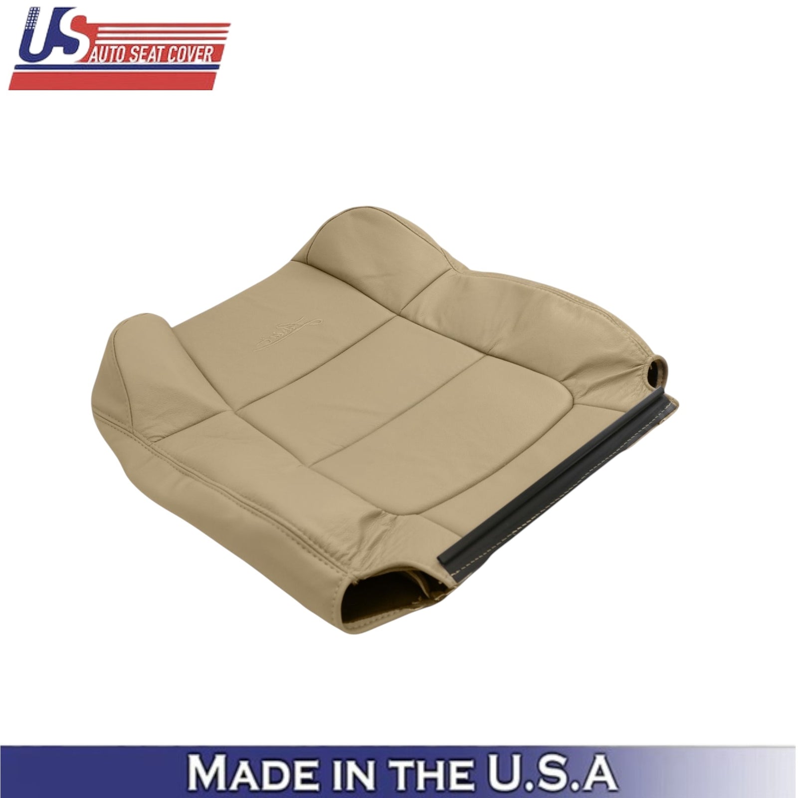 2001 to 2003 for Ford F150 Lariat leather Driver Top and Bottom Parchment Tan