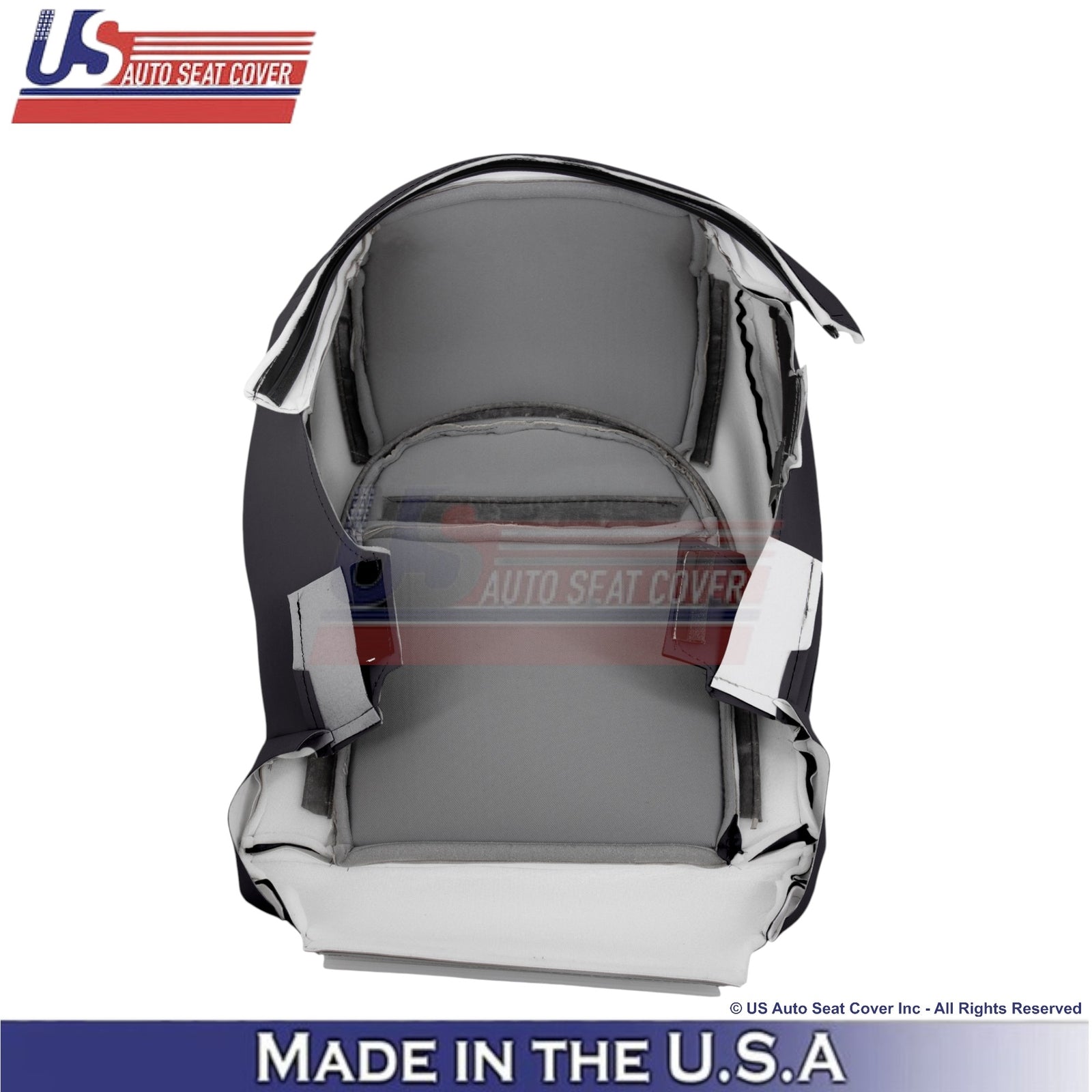 2008-2021 For Toyota Land Cruiser Genuine Leather Driver Bottom Cover Black