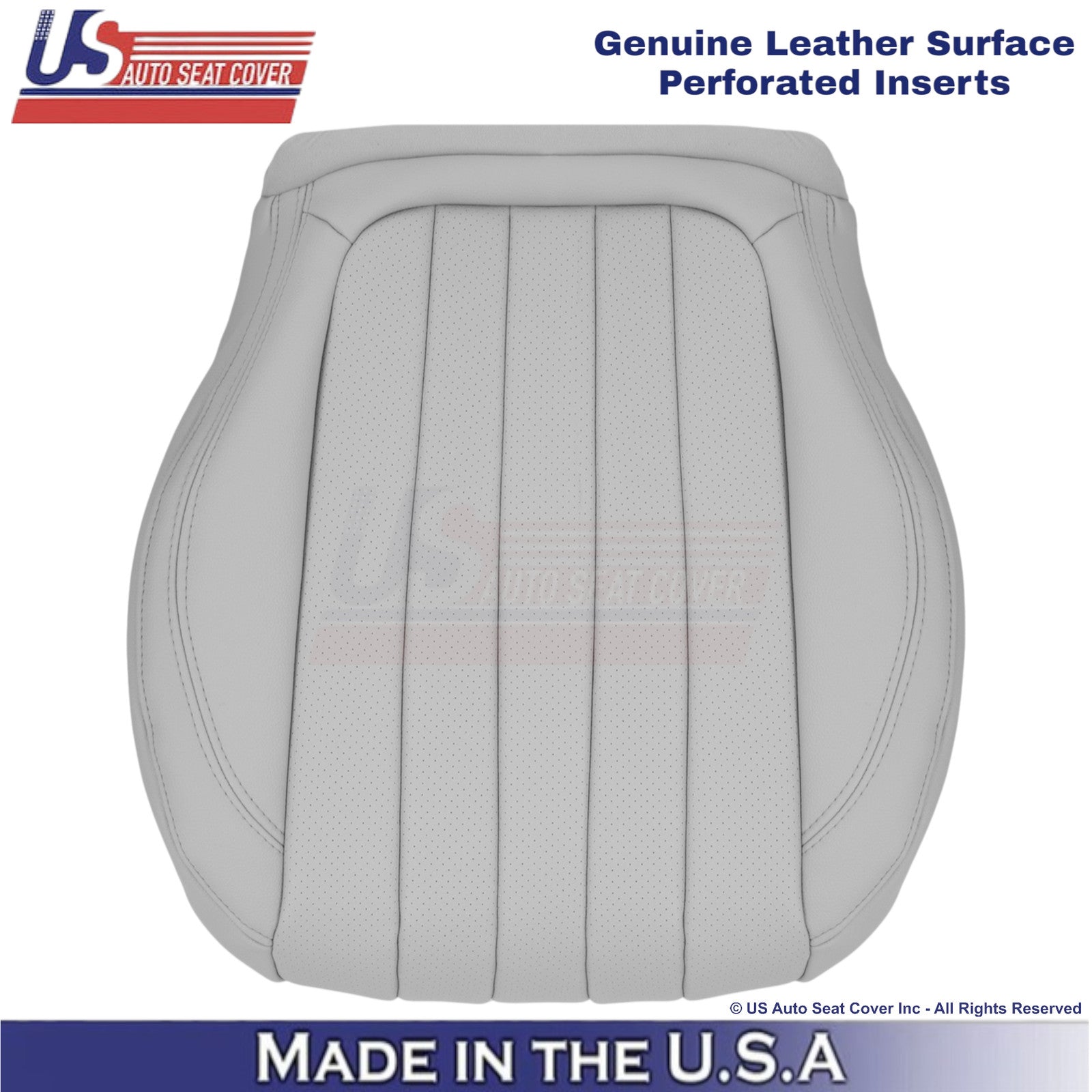2021-2023 Fits Mercedes Benz E-Class Genuine Leather Driver Bottom Cover Gray