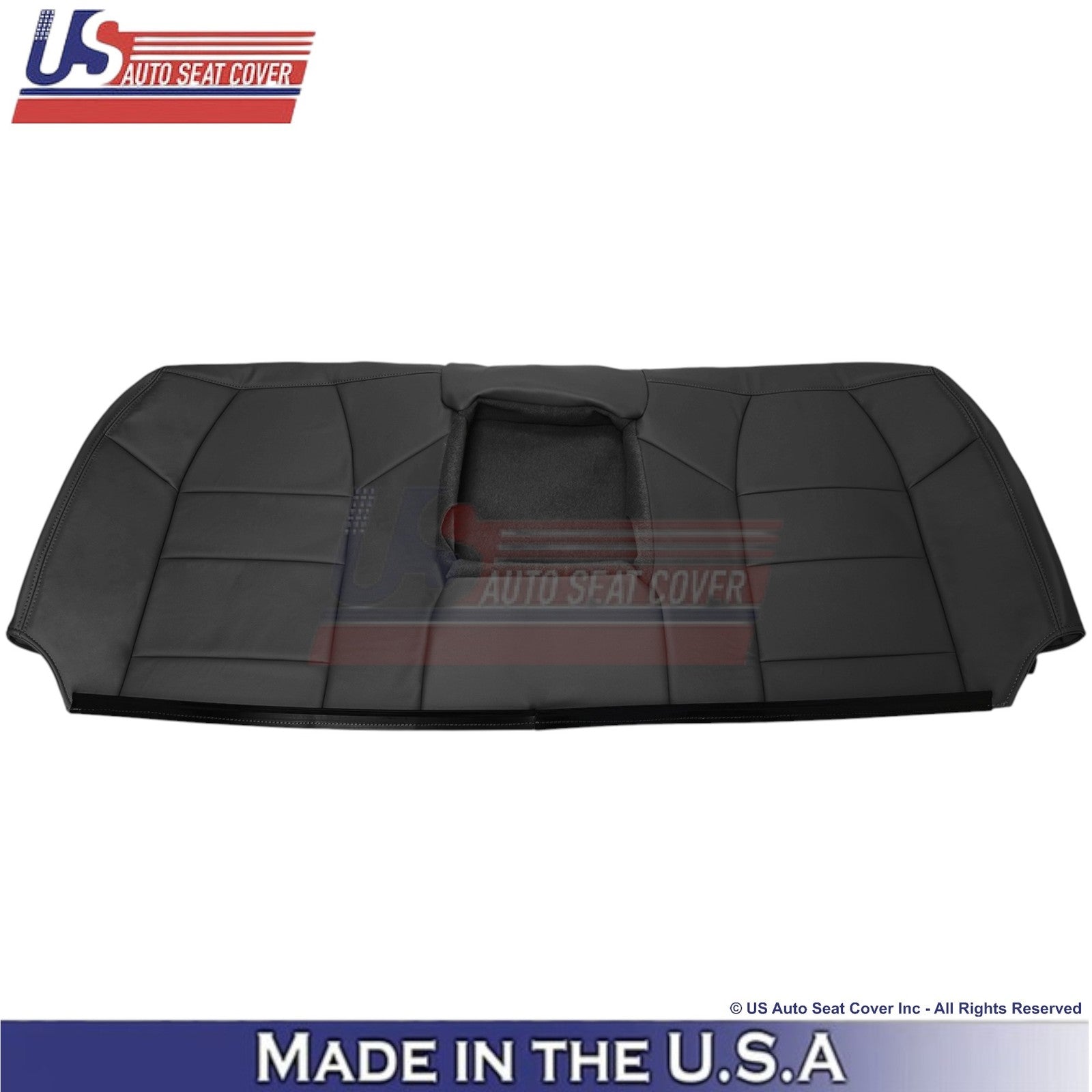 2003-2004 For Ford F250 F350 Lariat Leatherette Rear Bench OEM Seat Covers Black