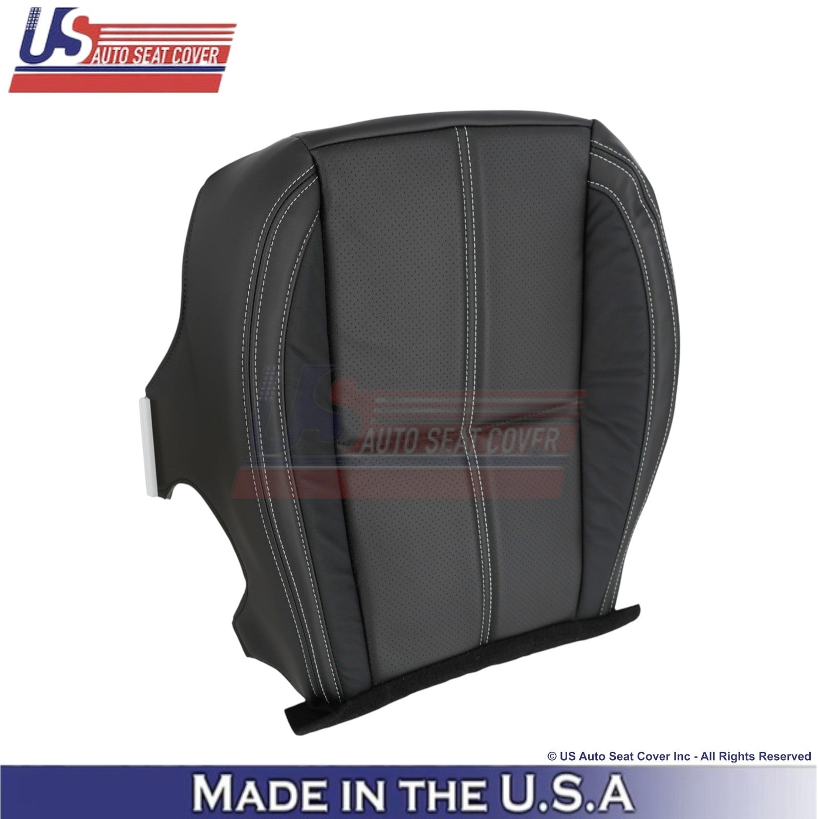 2017-2018 Fits Subaru Forester Touring Genuine Leather Bottom Seat Covers Black