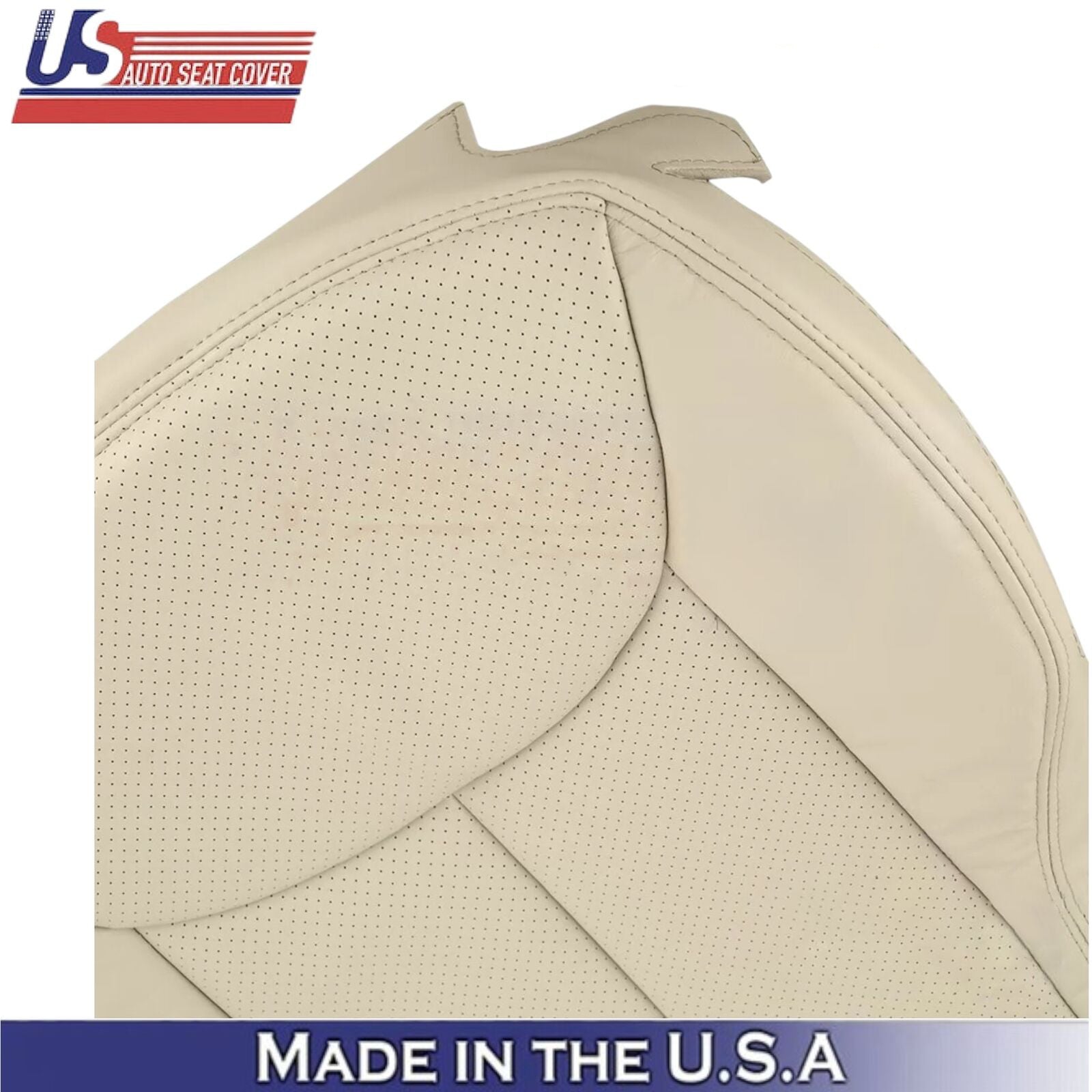 2003-2007 for Mercedes Benz R230 SL500 Passenger Side Seat Covers Leather Beige