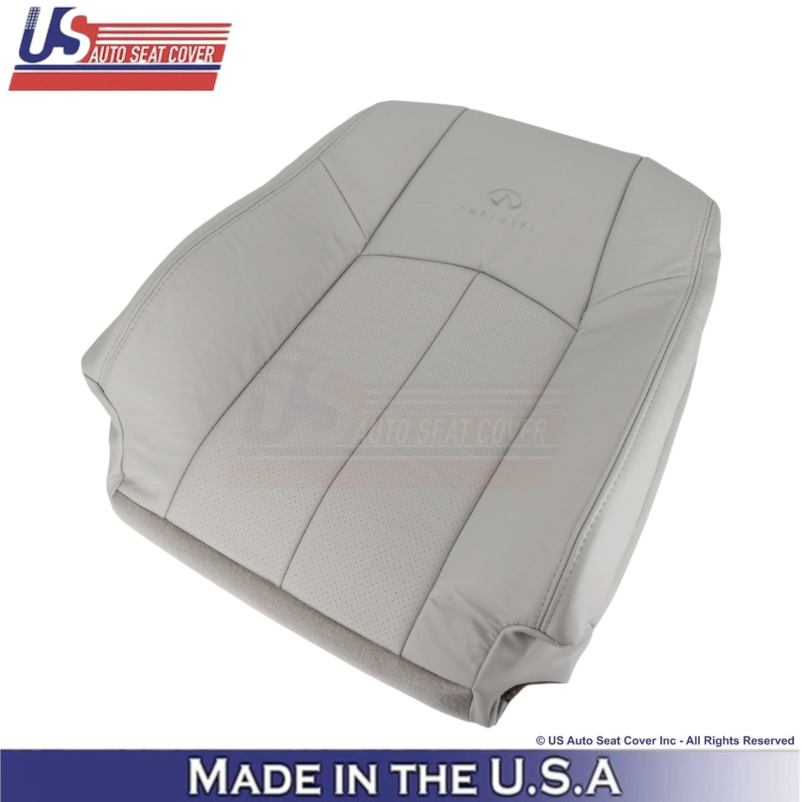 2009-2013 For Infiniti G37 Genuine Leather Front Replacement Covers Stone