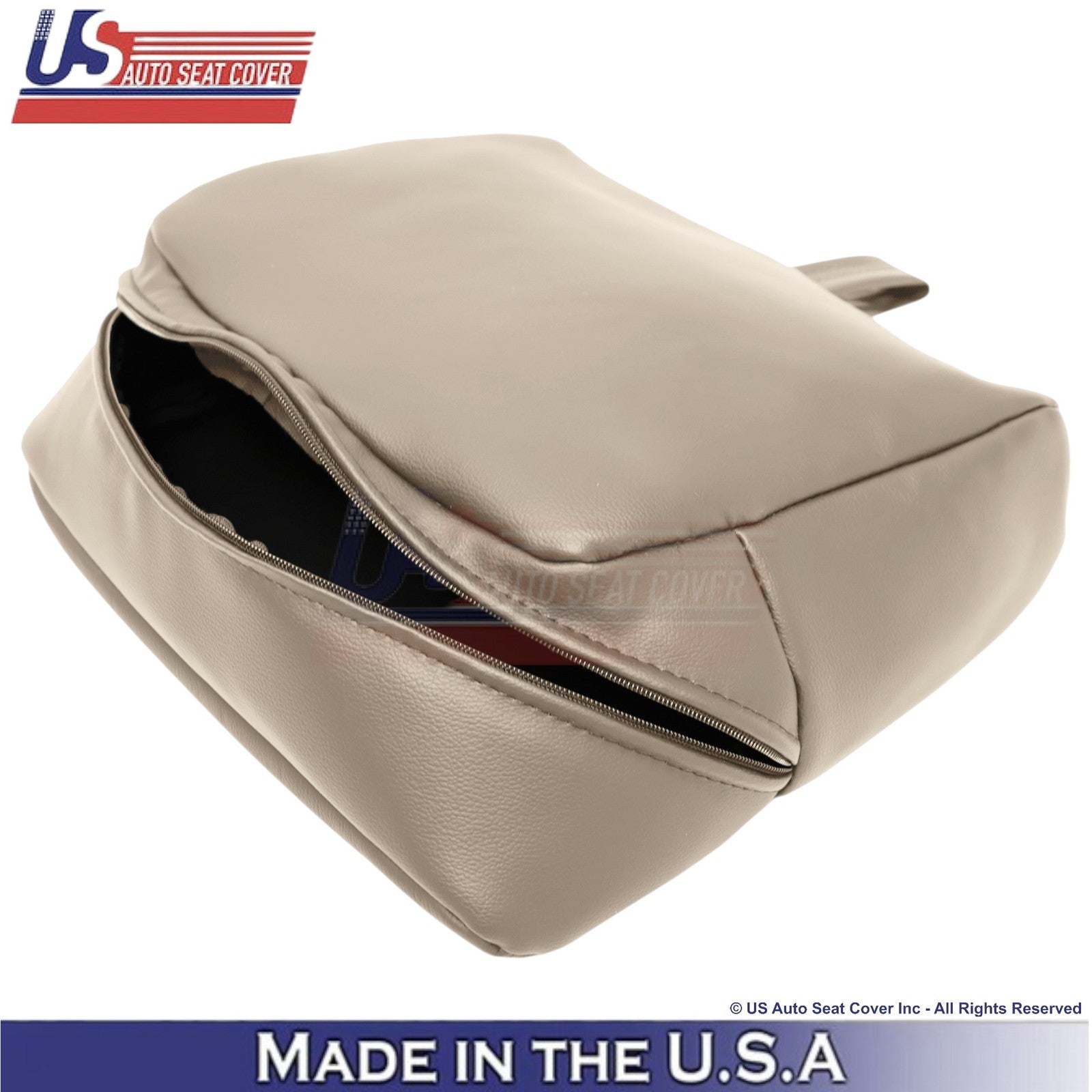 2002-2003 Fits Ford F250 F350 Lariat Leather Perforated Rear OEM Seat Covers Tan