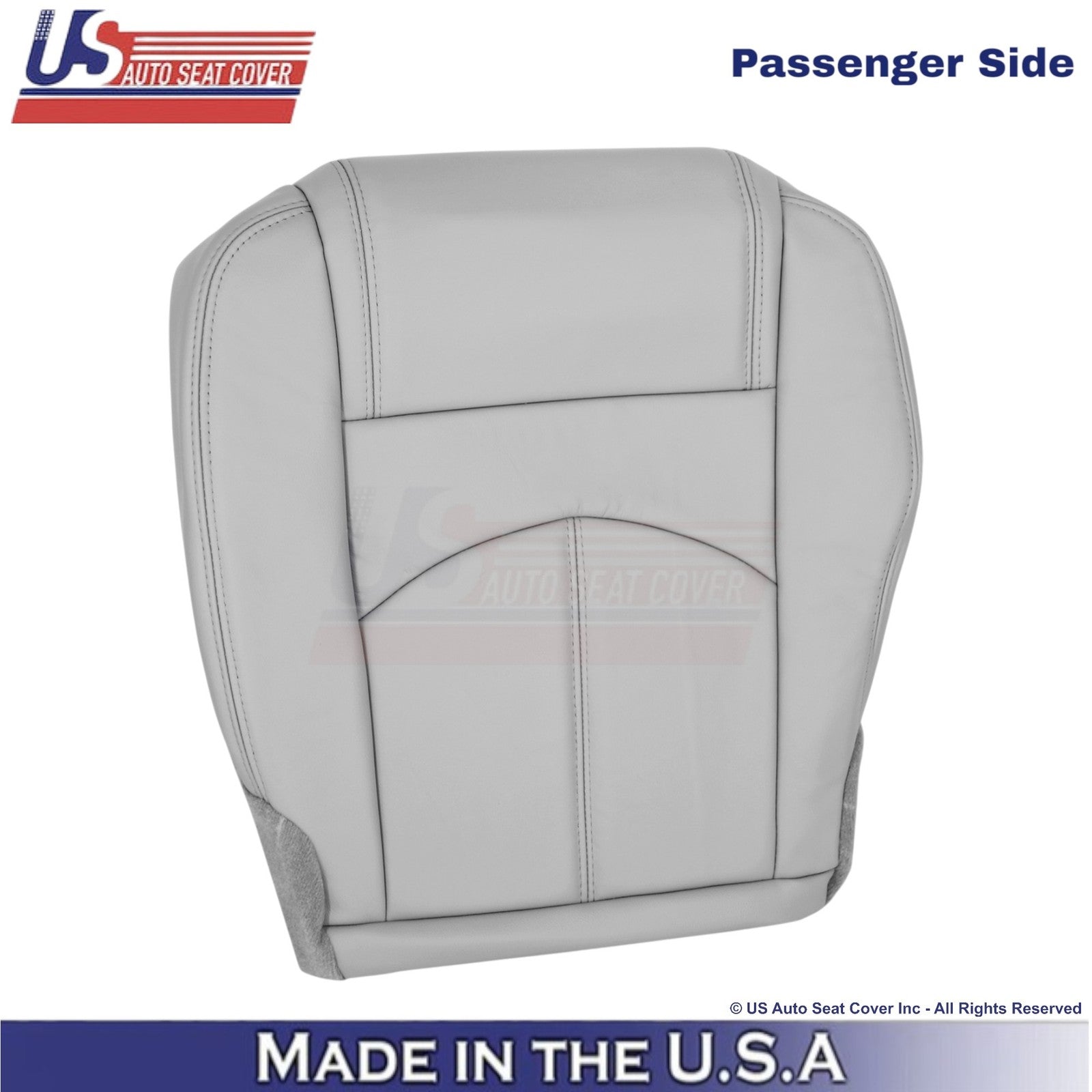 2013-2017 Fits Chevy Traverse Leatherette Passenger Bottom Cover Light Titanium