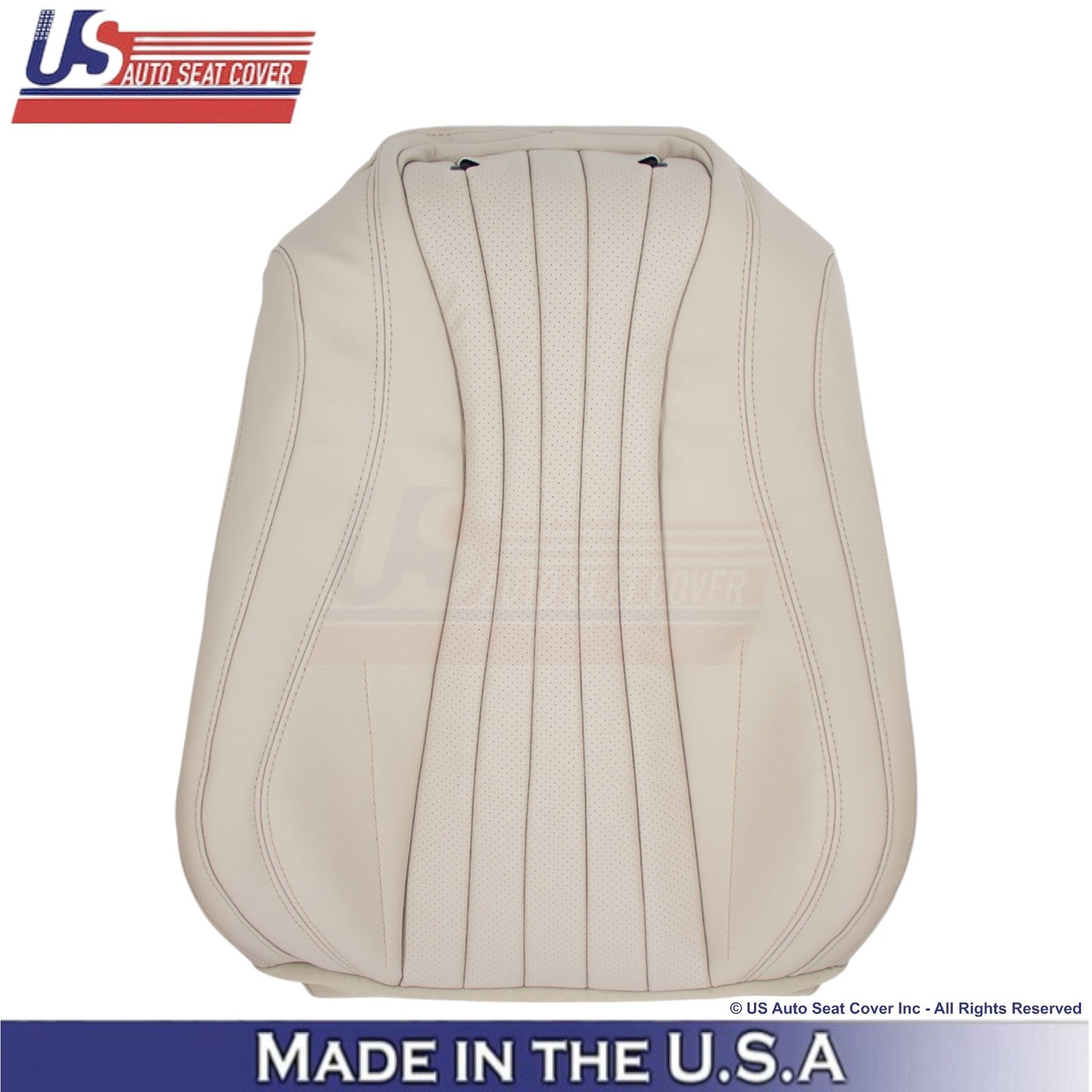 2017-2023 Fits Mercedes Benz E-Class Leatherette Front Seat Covers Macchiato