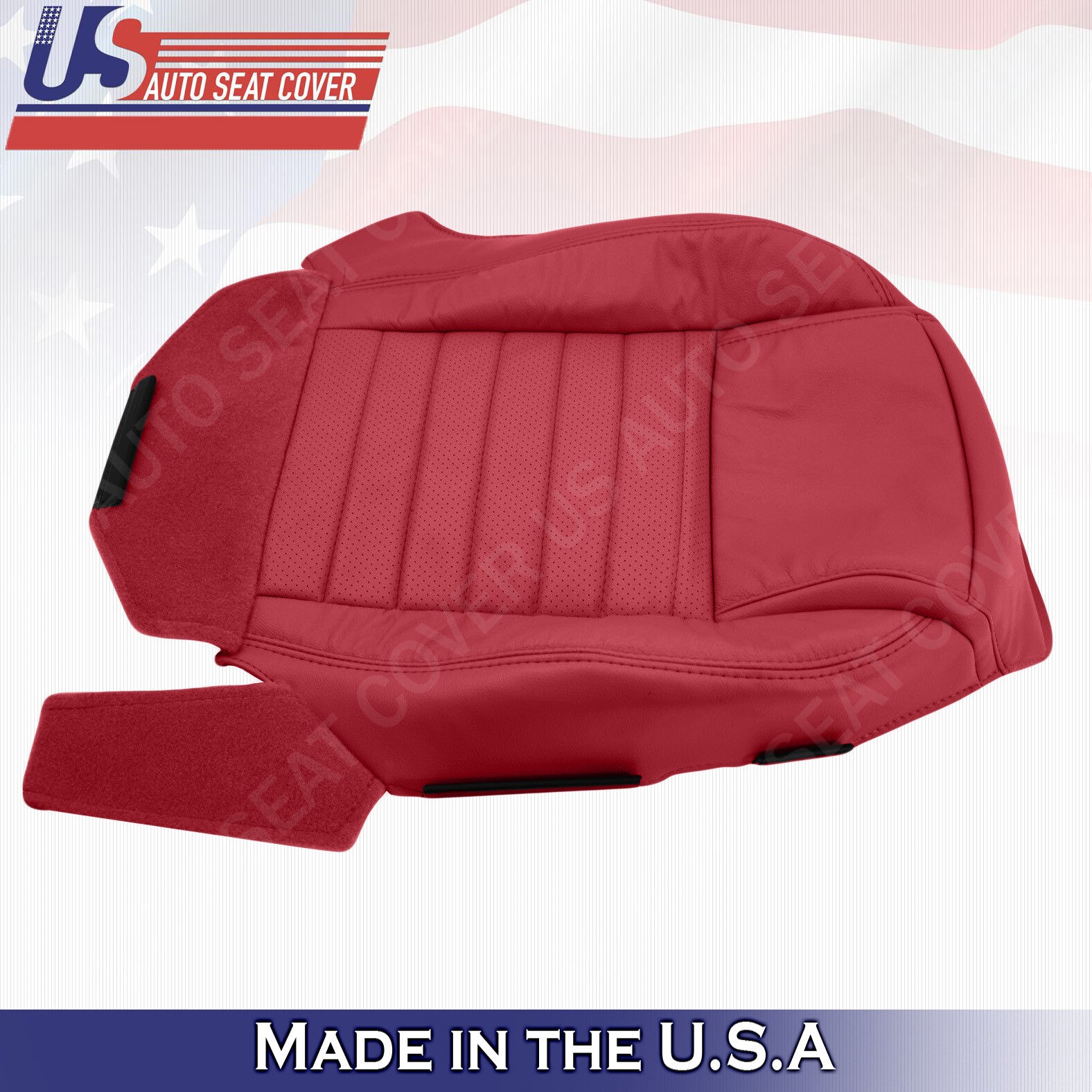 2005 2006 2007 2008 2009 Driver Bottom Leather Seat Cover Fits Ford Mustang