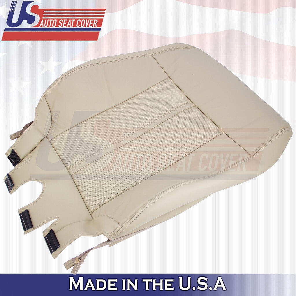 2015-2017 For Lincoln Navigator Leather Driver Side Replacement Seat Covers Tan