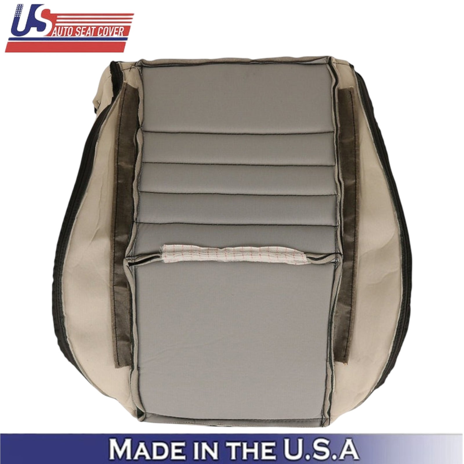 1999-2004 For Ford Mustang GT Leatherette Front Replacement Covers Dark Charcoal
