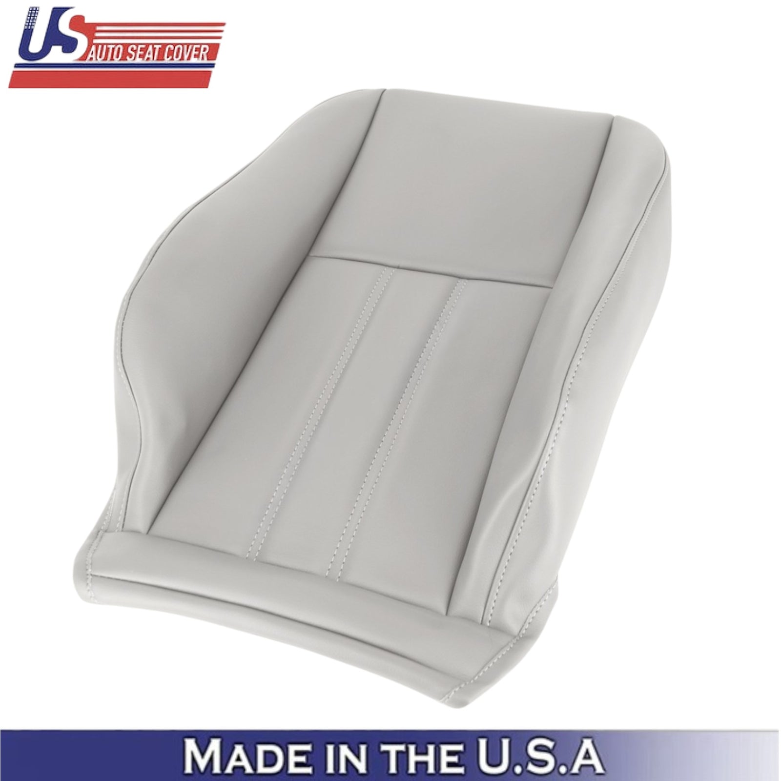 2008-2016 For Chrysler Town & Country Leatherette Front Top Covers Light Shale