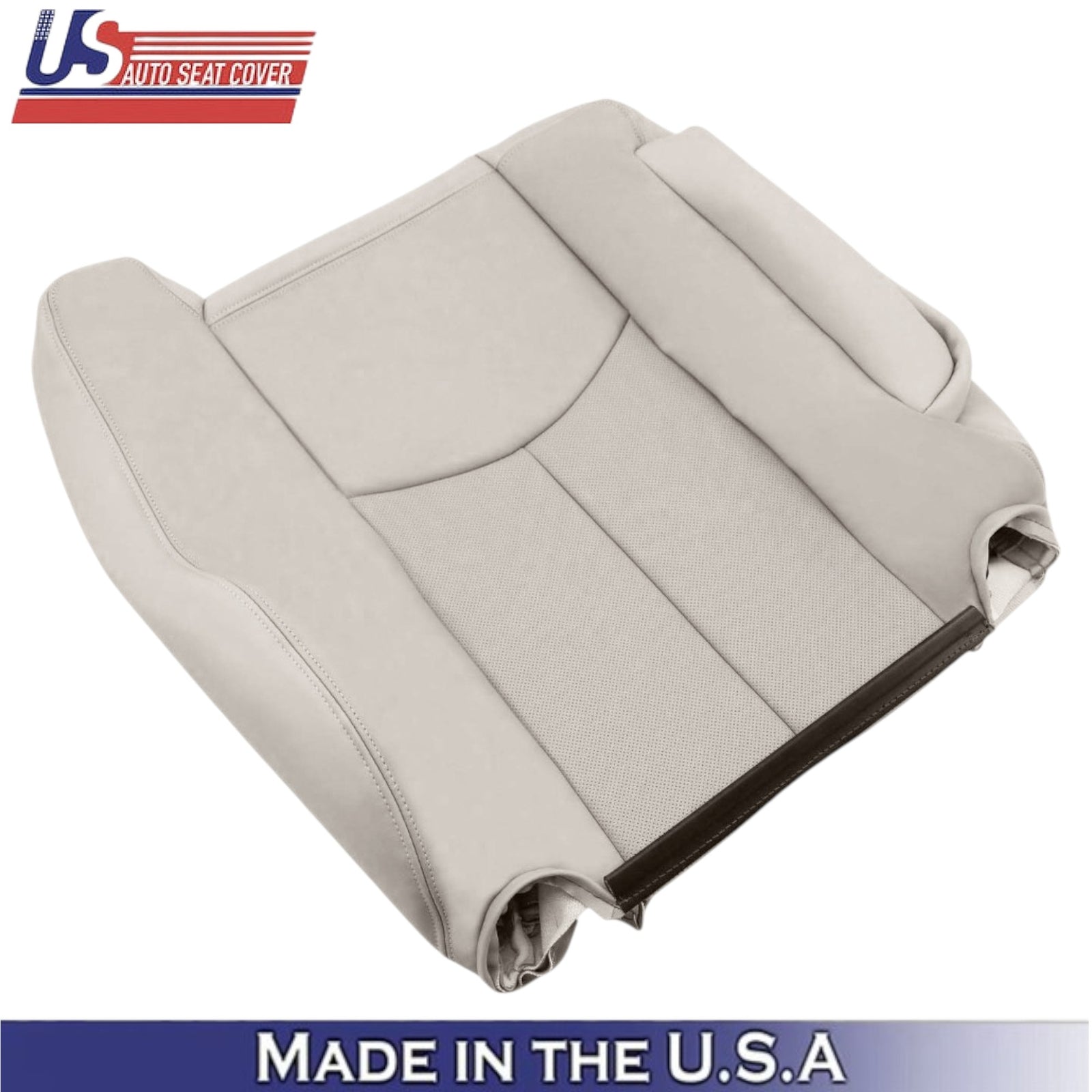 2003-2006 For Cadillac Escalade Leatherette Driver Top Seat Cover Shale Neutral