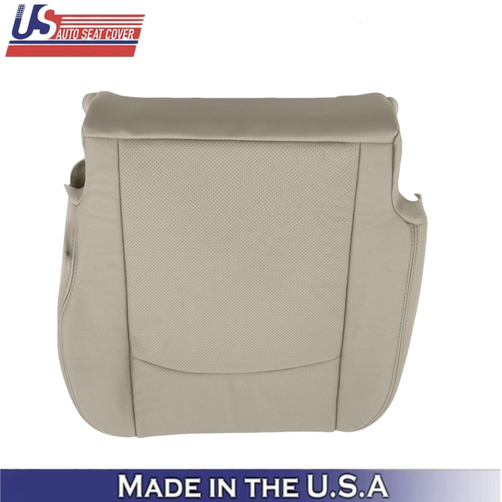 2013-2018 For Dodge Ram 2500 Laramie Genuine Leather Driver Side Seat Covers Tan