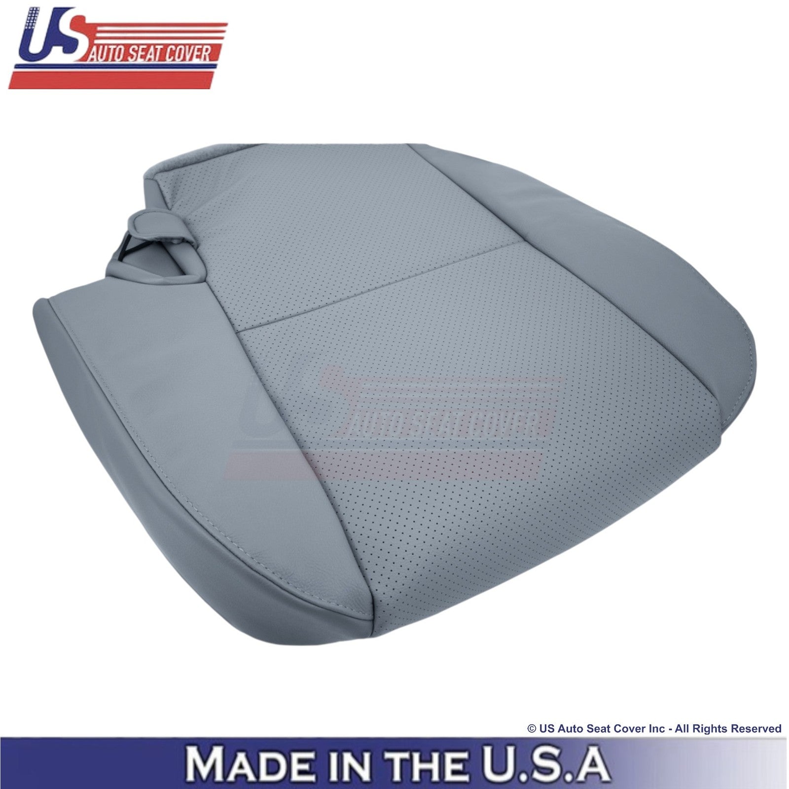 2008-2014 For Toyota Sequoia Leather Prf Rear Bottom Replacement Covers Graphite