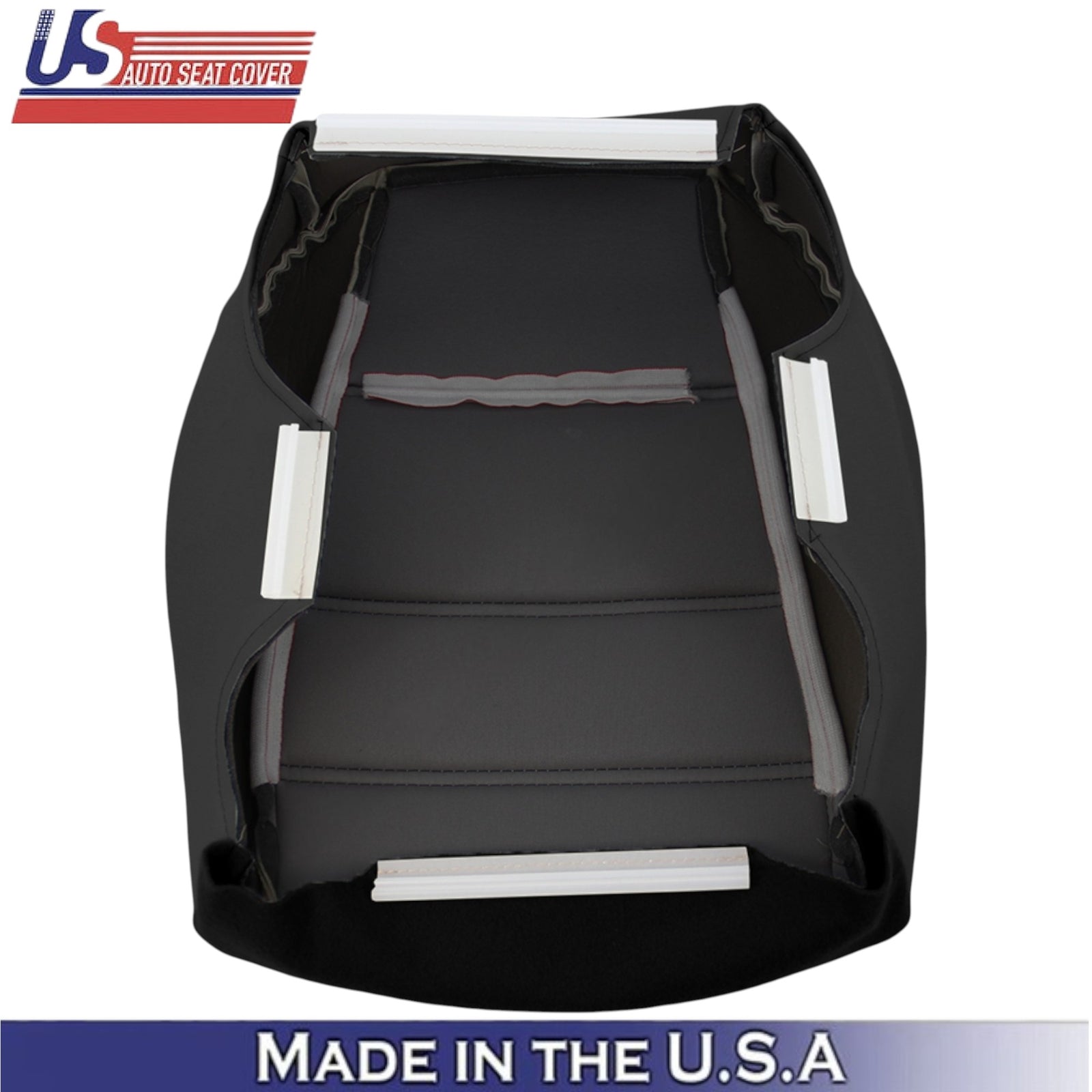 1999-2004 For Ford Mustang V6 Leatherette Passenger Bottom Cover Dark Charcoal