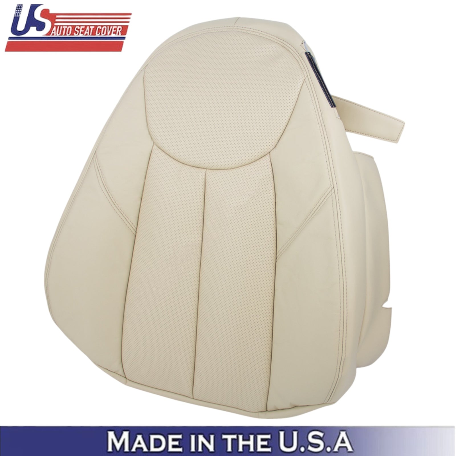 2003-2007 for Mercedes Benz R230 SL500 Driver Seat Covers Genuine Leather Beige