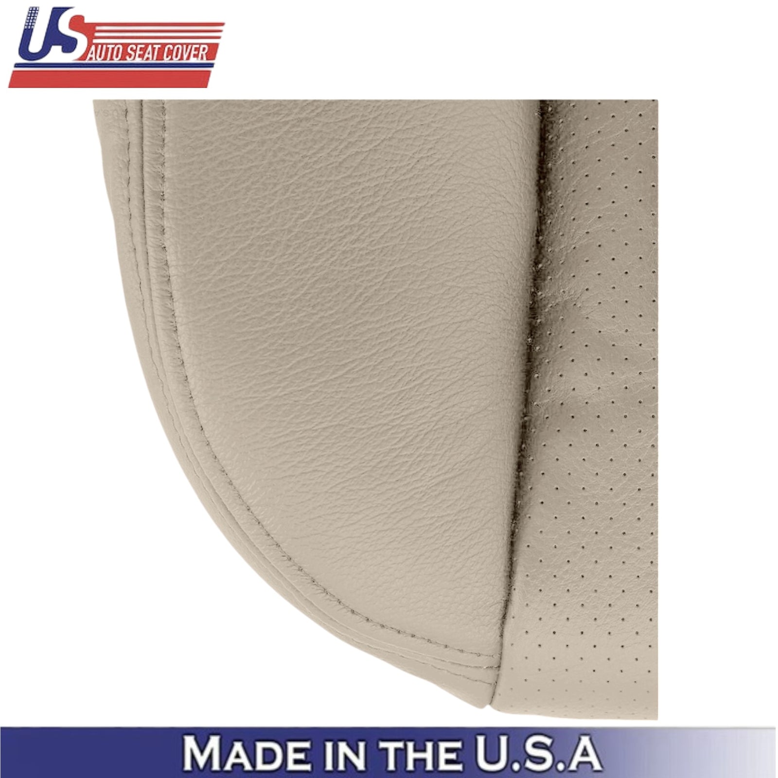 2012-2014 For Chevy Silverado 1500 Leatherette Driver Side Seat Covers Tan