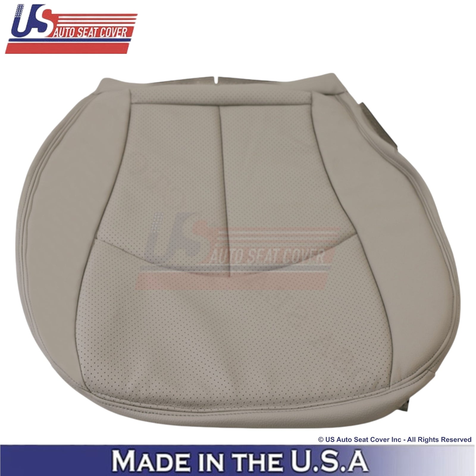 2002-2009 For Mercedes-Benz E-Class Leather Front Replacement Seat Covers Gray