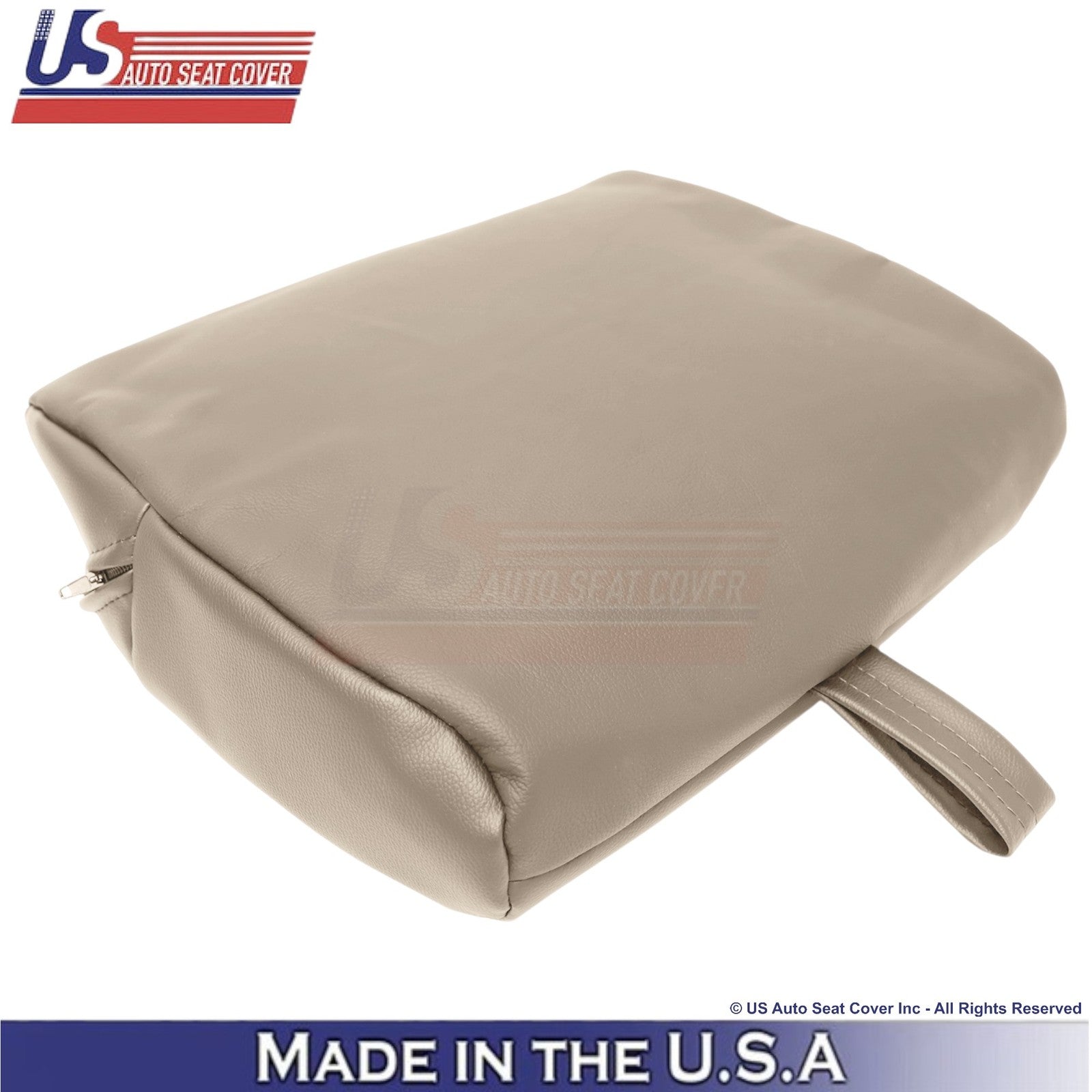 2002-2003 Fits Ford F250 F350 Lariat Leatherette Perf Rear OEM Seat Covers Tan