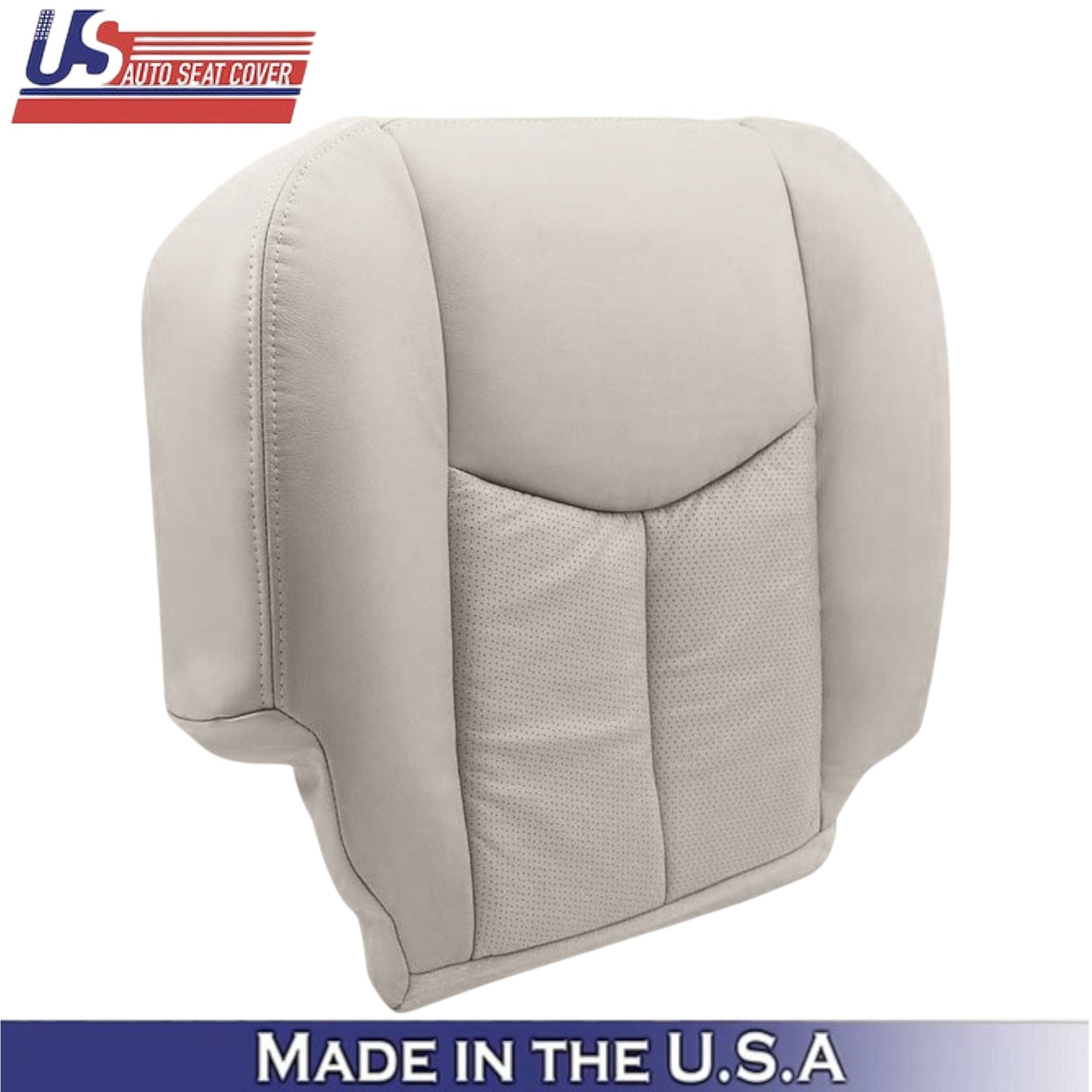 2003-2006 For Cadillac Escalade Leatherette Front Seat Covers Shale Neutral Tan
