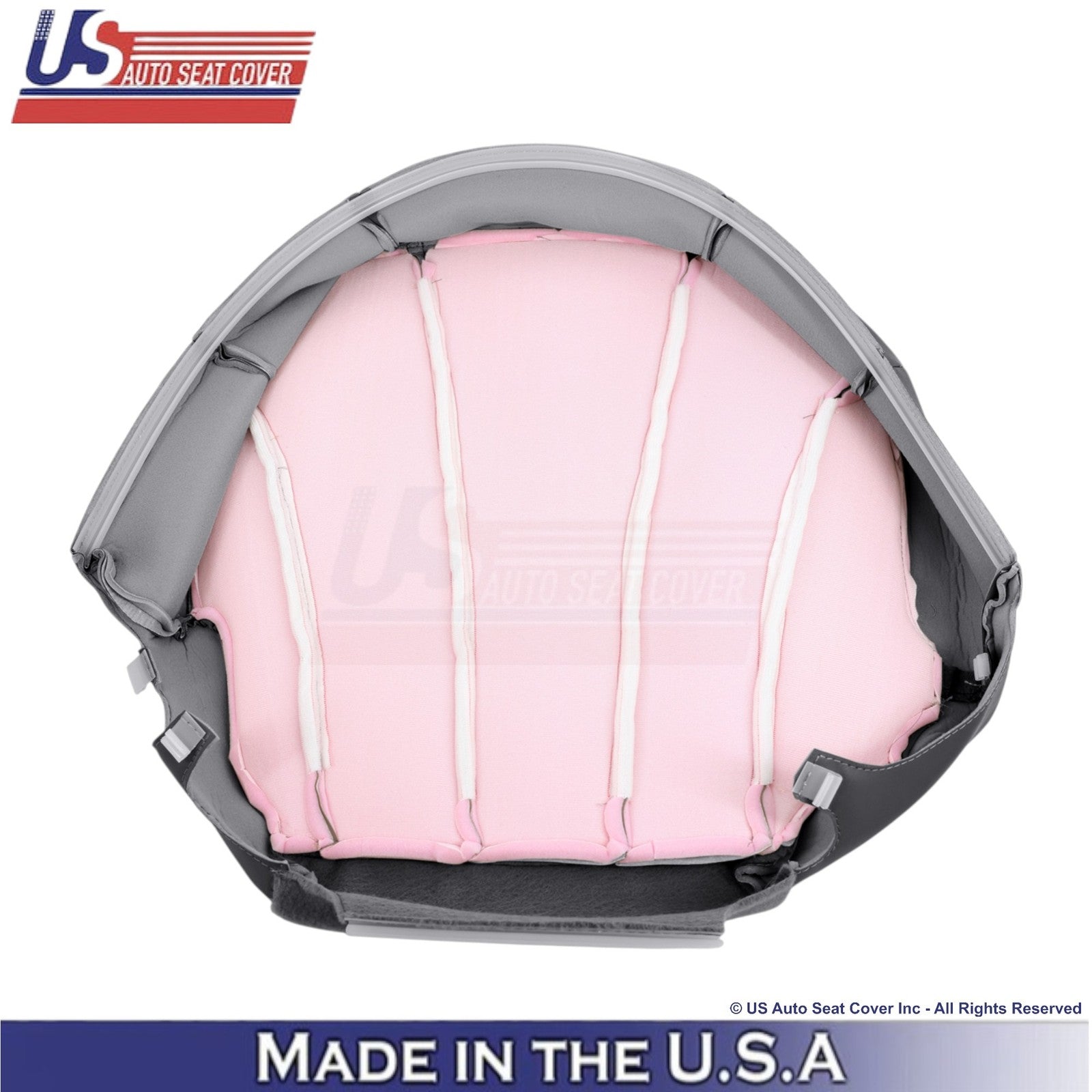 1999-2002 For Chevy Silverado W/T Genuine Leather Driver Side Covers Dk Graphite