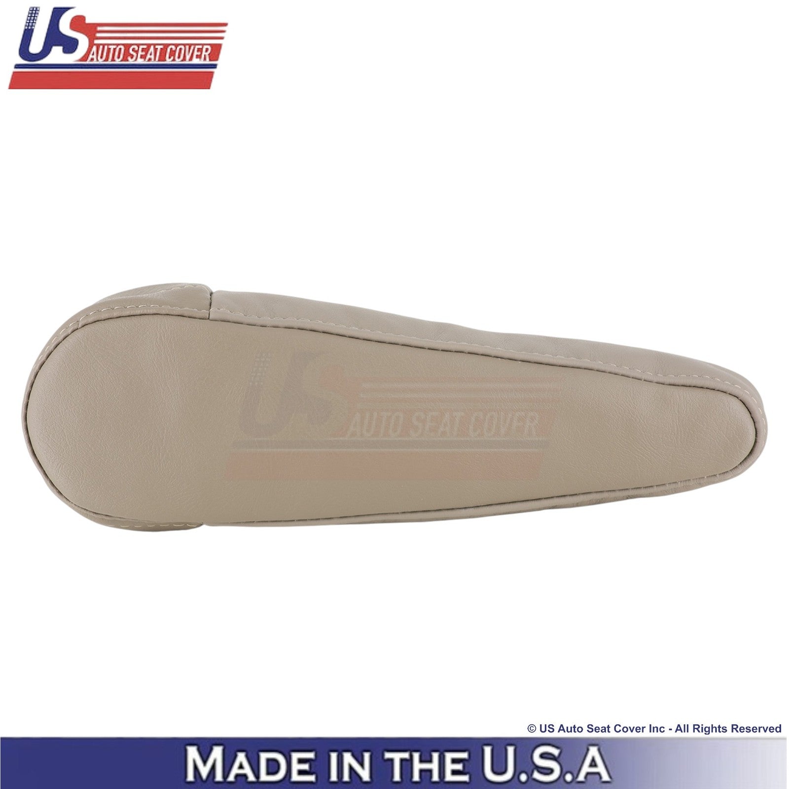 1998-2003 Fits Toyota Sienna Genuine Leather Passenger Armrest Cover Light Oak