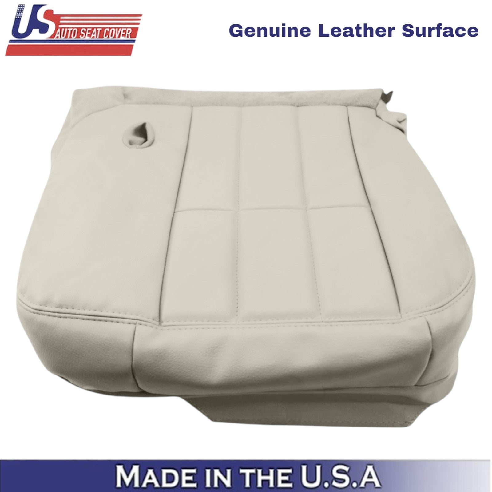 2006-2011 For Mercury Grand Marquis Leather Driver Side Seat Covers Light Camel