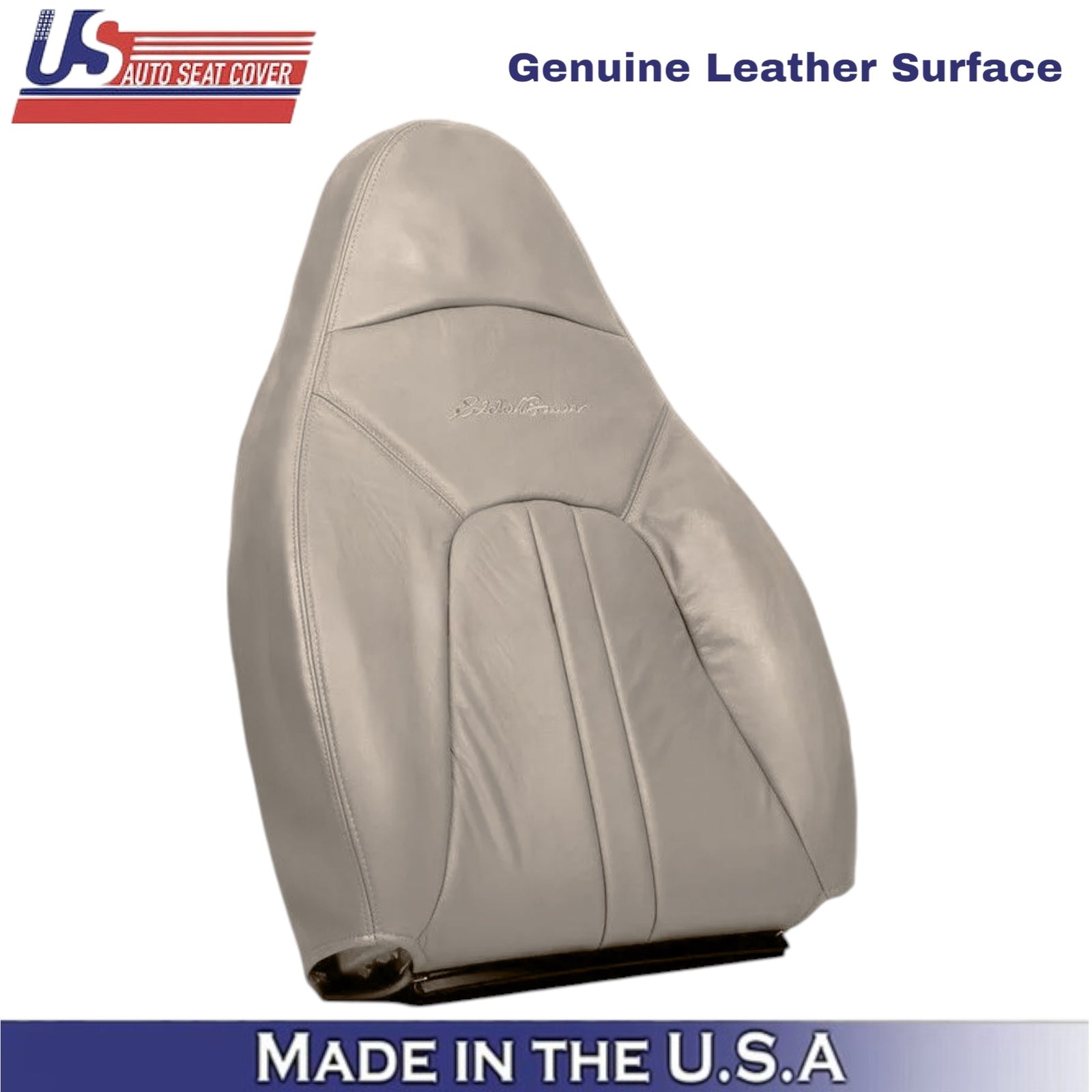 1997-1999 For Ford Expedition Eddie Bauer Leather Driver Top Cover Prairie Tan