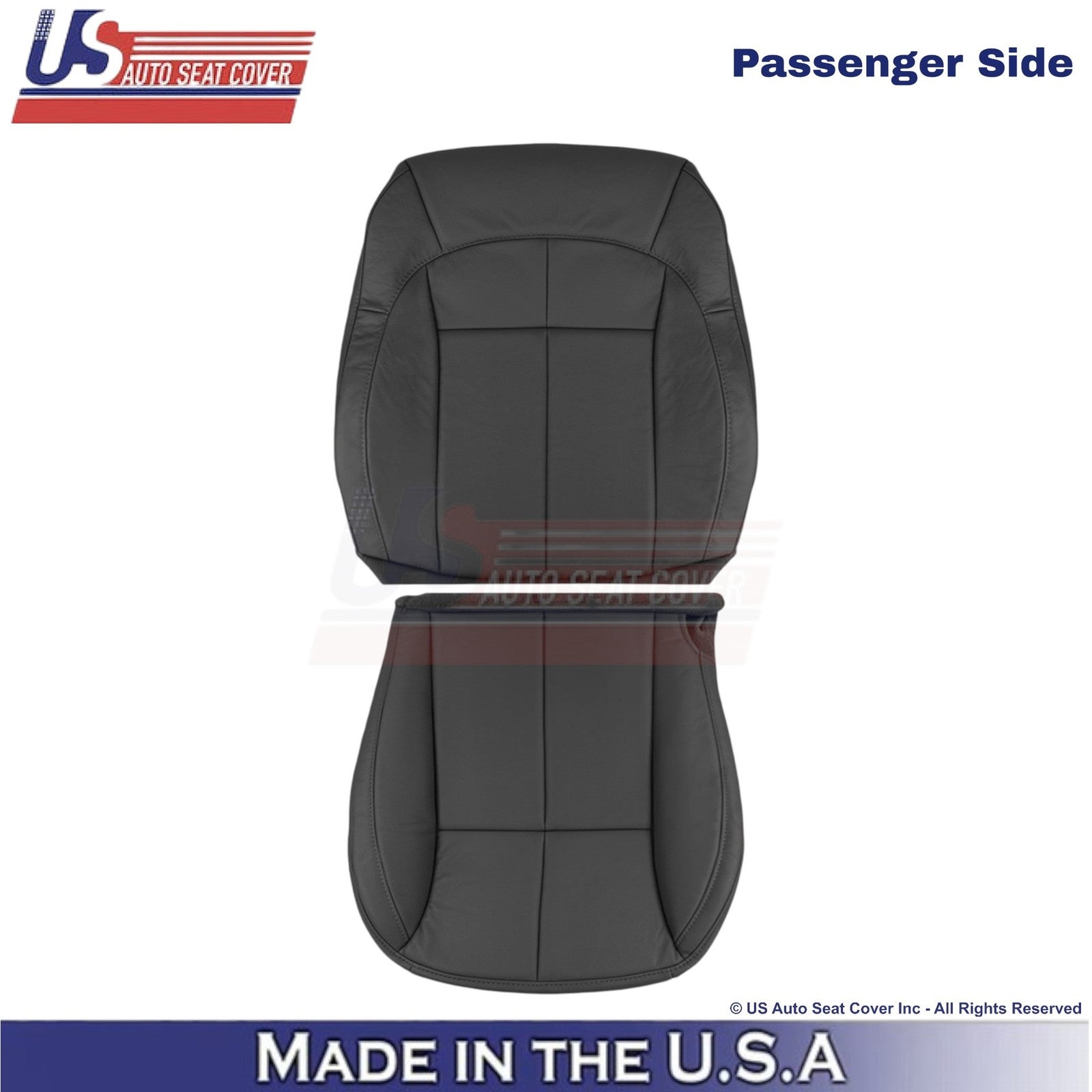2001-2004 For Jeep Grand Cherokee Leatherette Front Seat Covers Dark Slate Gray