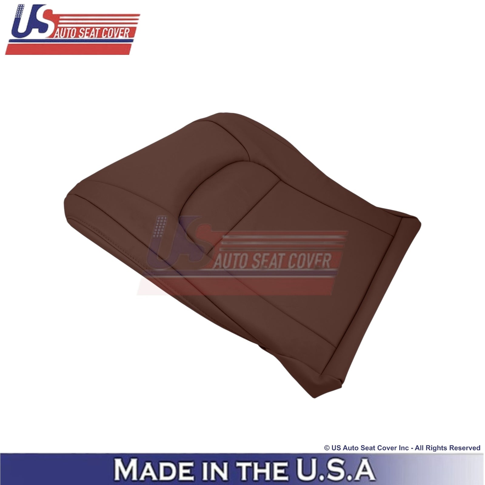 2008-2021 For Toyota Land Cruiser Leather Front Bottom Replacement Covers Brown