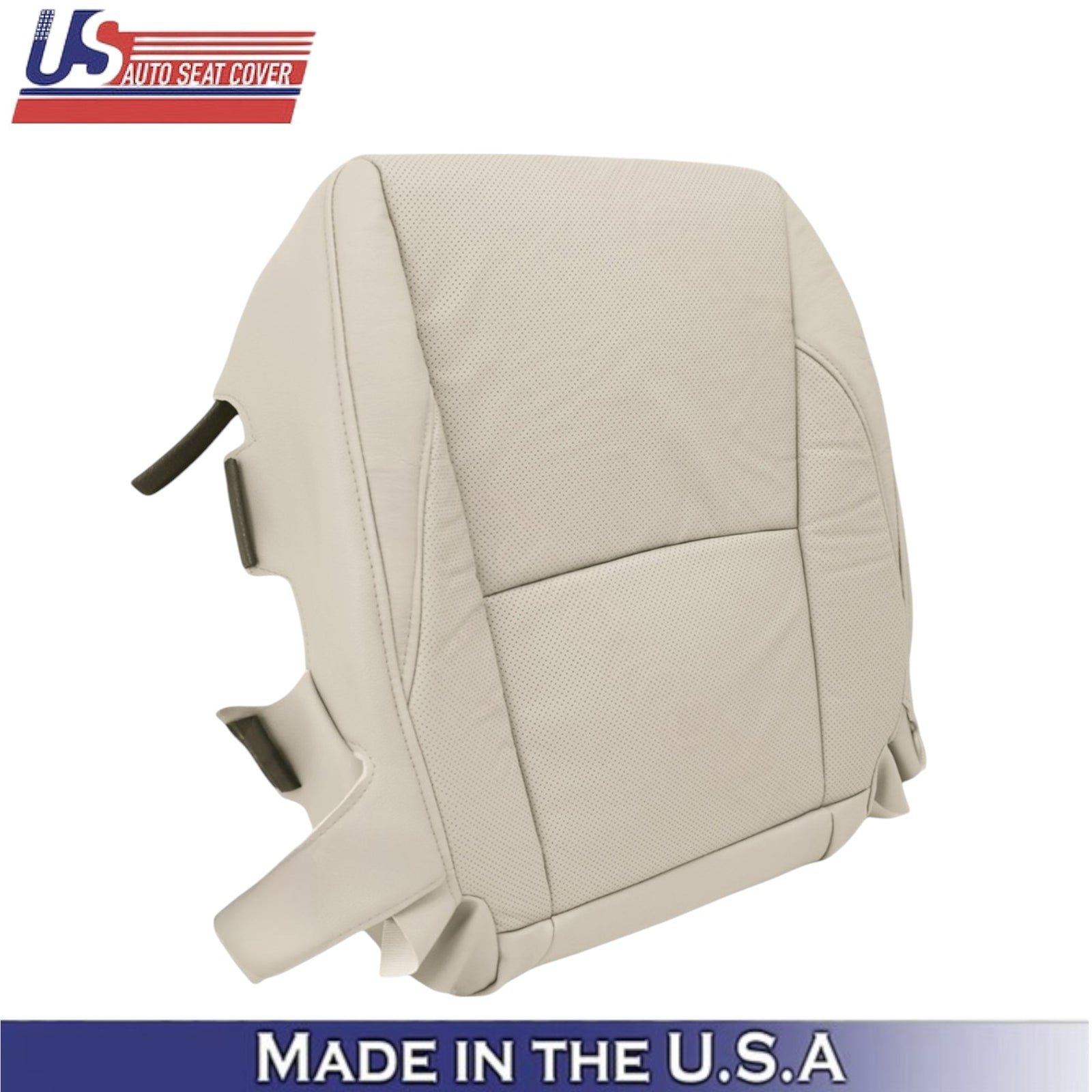 2010-2012 For Lexus ES350 Leatherette Passenger Side Seat Covers Parchment Tan