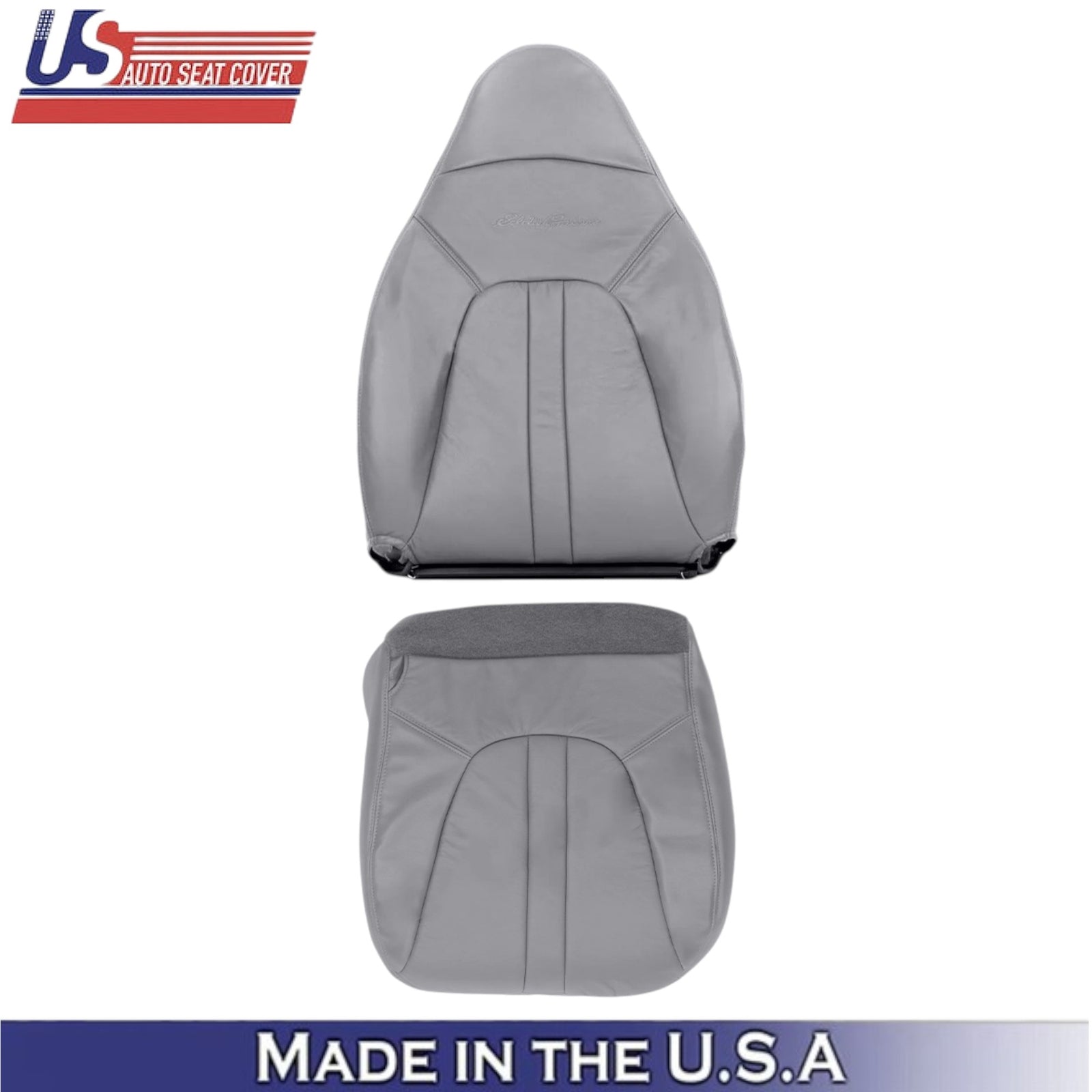 1997-02 For Ford Expedition Eddie Bauer Leatherette Driver Side Covers Graphite