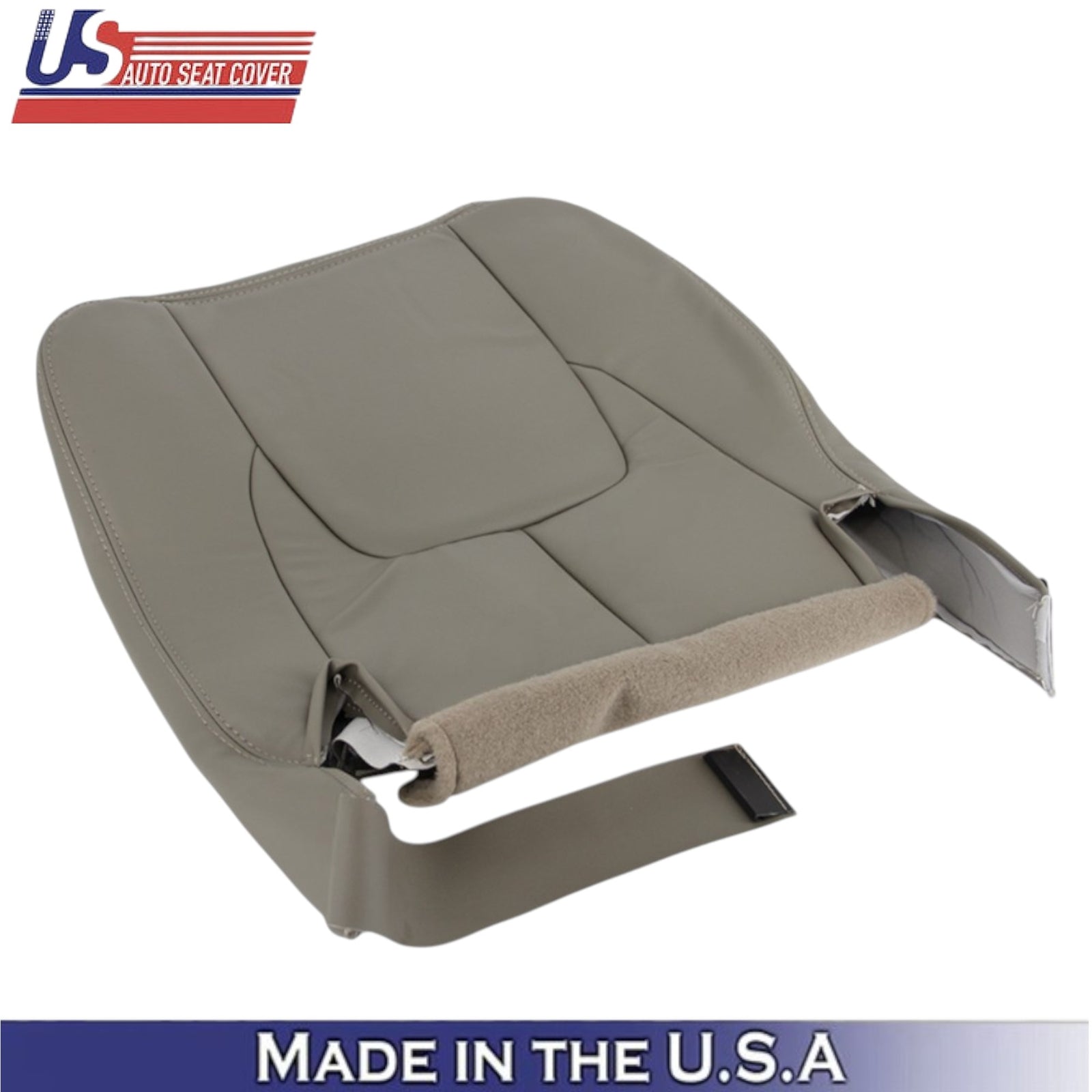 2002-2003 For Dodge Ram 1500 2500 Laramie Leatherette Front Seat Covers Taupe