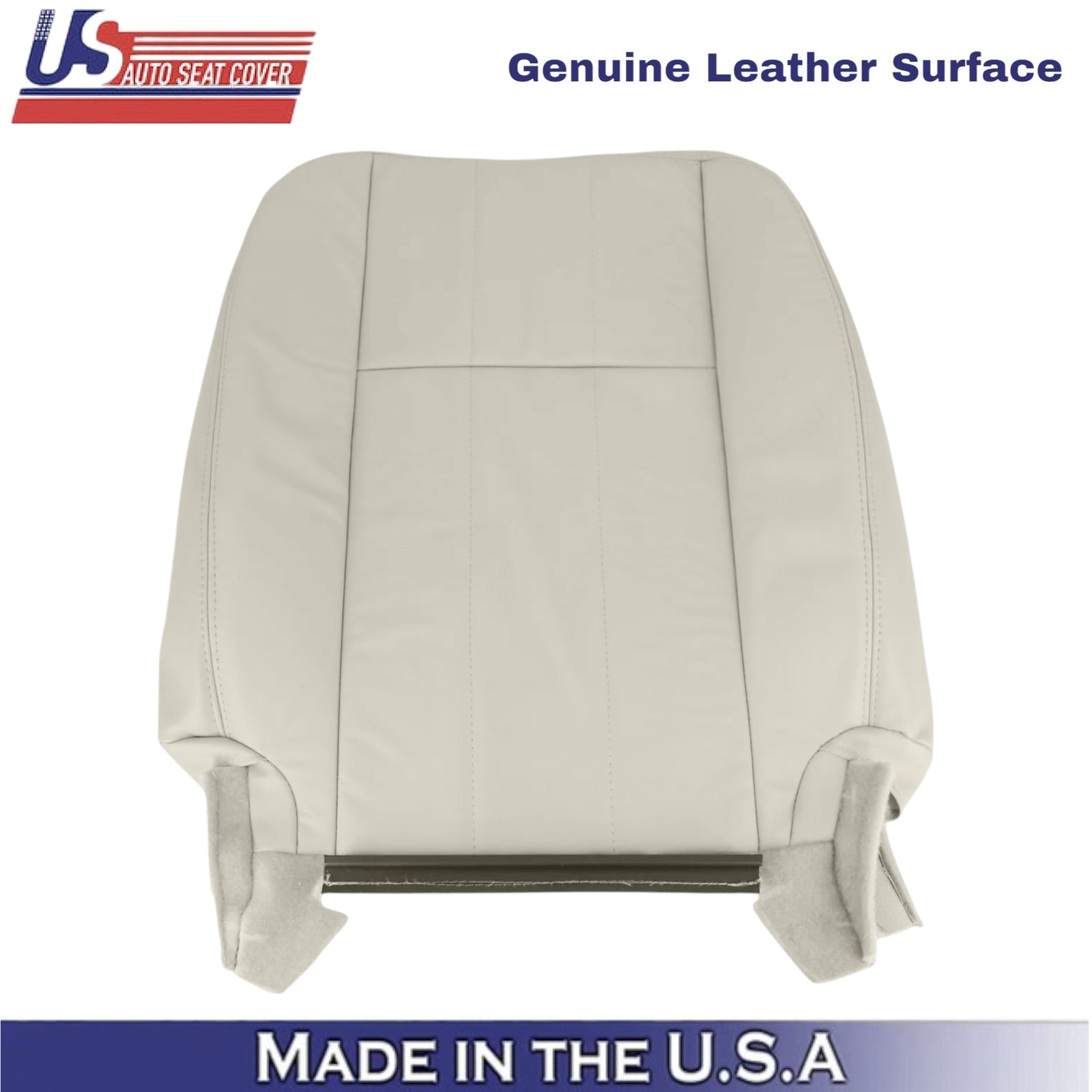 2006-2011 For Mercury Grand Marquis Leather Driver Side Seat Covers Light Camel