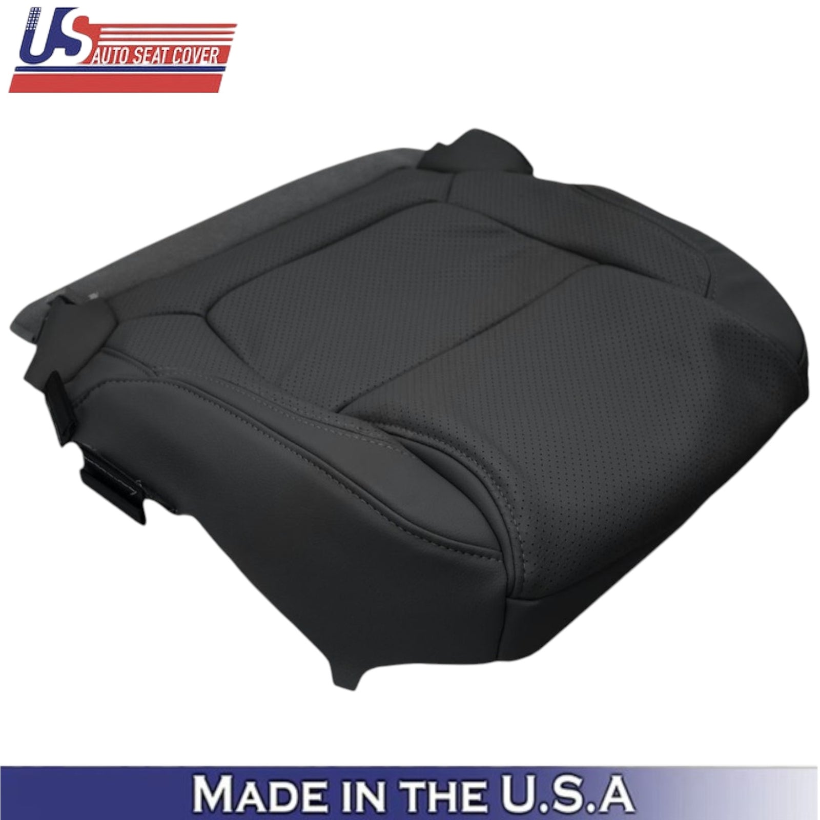 2011-2015 For Ford Explorer Limited Leatherette Front Seat Covers Charcoal Black