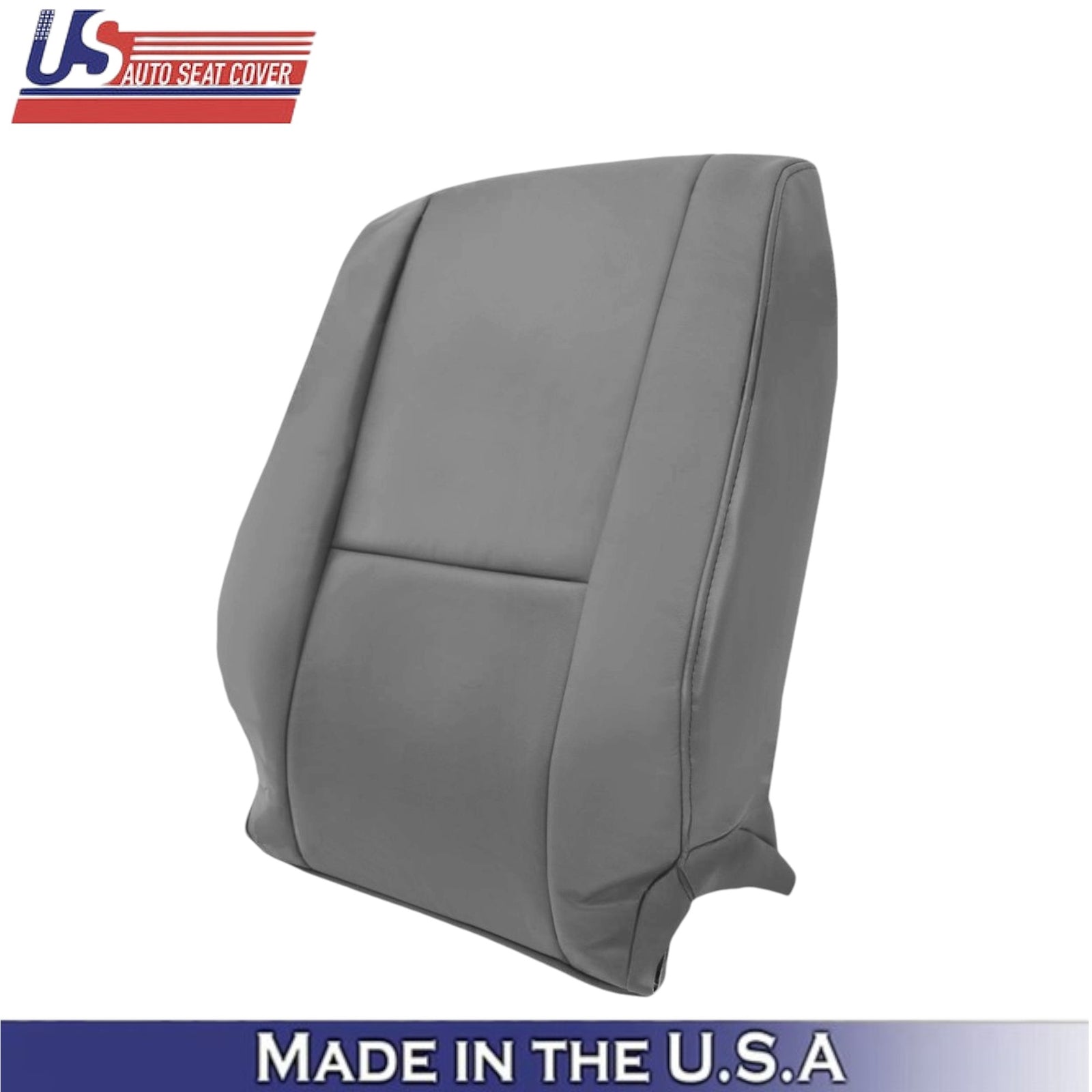 2005-2007 For Toyota Sequoia Leatherette Driver Top Replacement Seat Cover Gray