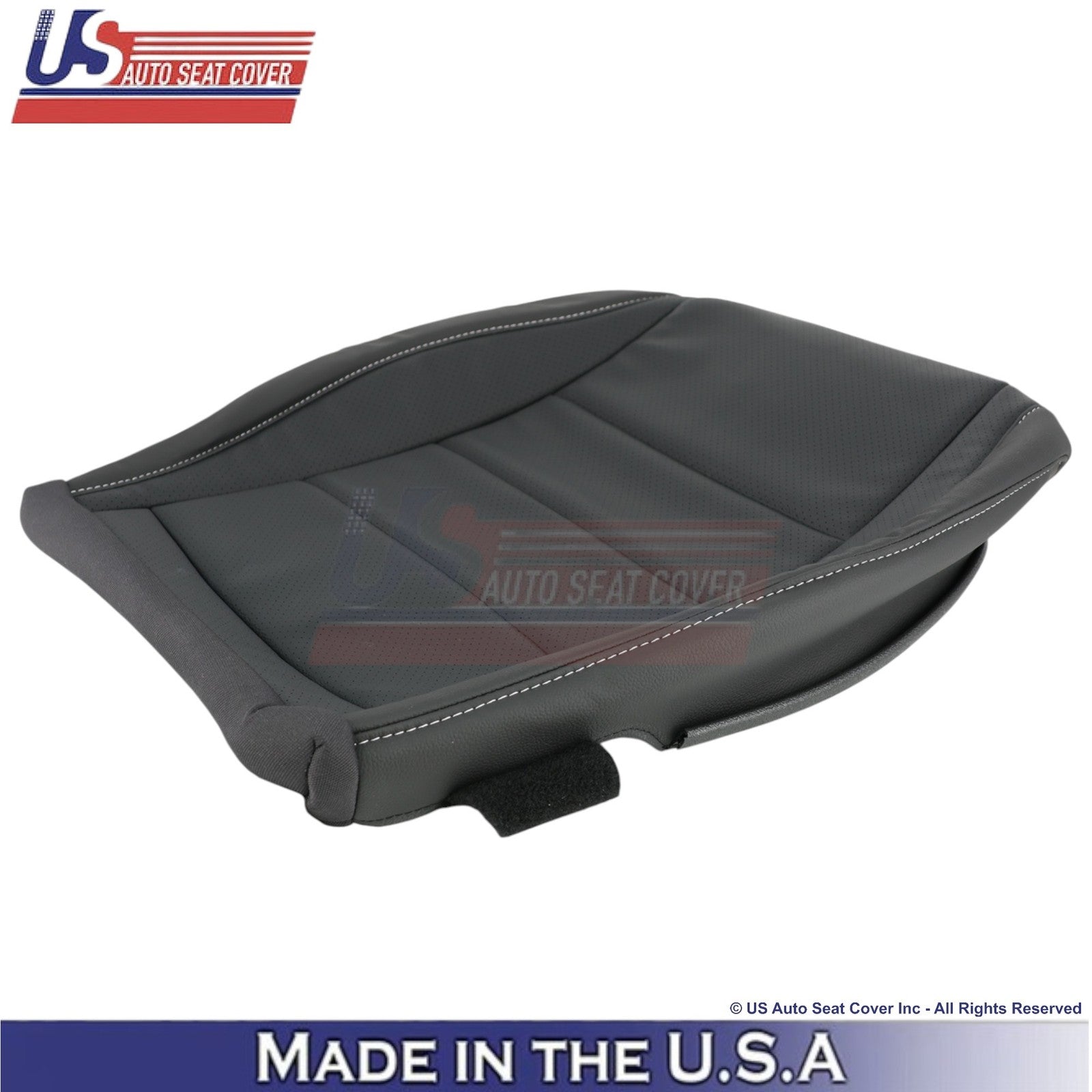 2020-2025 Mercedes-Benz GLE350 GLE450 Genuine Leather Front Seat Covers Black