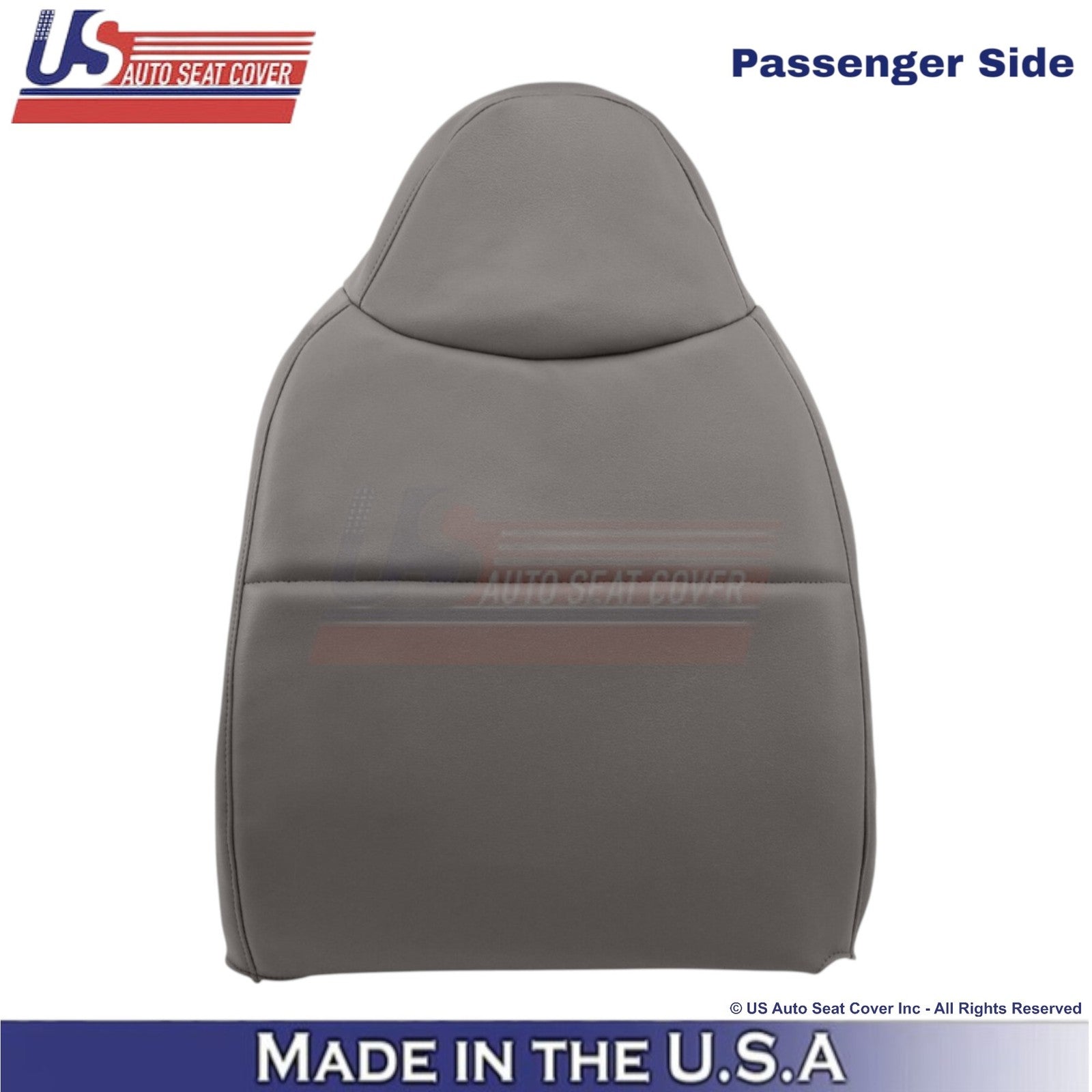 2008-2010 Fits Ford F-250 XL Leatherette Passenger Top Cover Medium Dark Stone