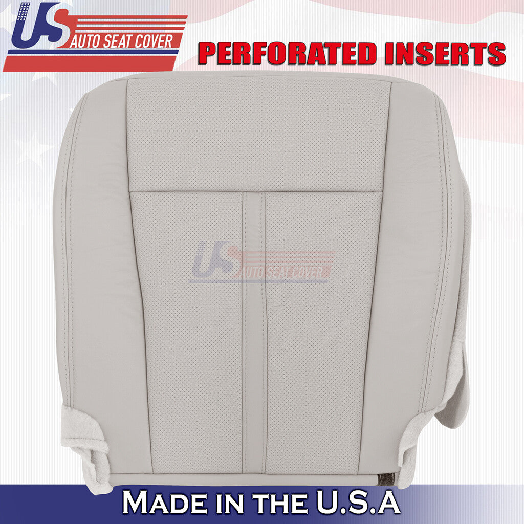 2015-2017 For Lincoln Navigator Leather Front Bottom Replacement Covers Gray