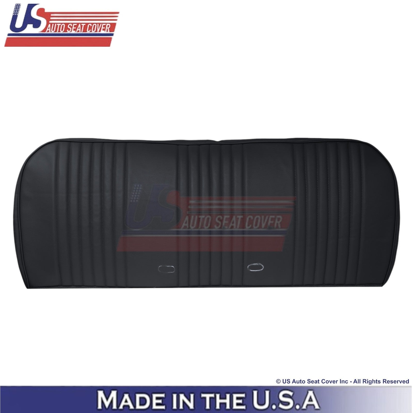 1987-1997 For Ford F150 Leatherette Bench Bottom Replacement Cover Dark Charcoal