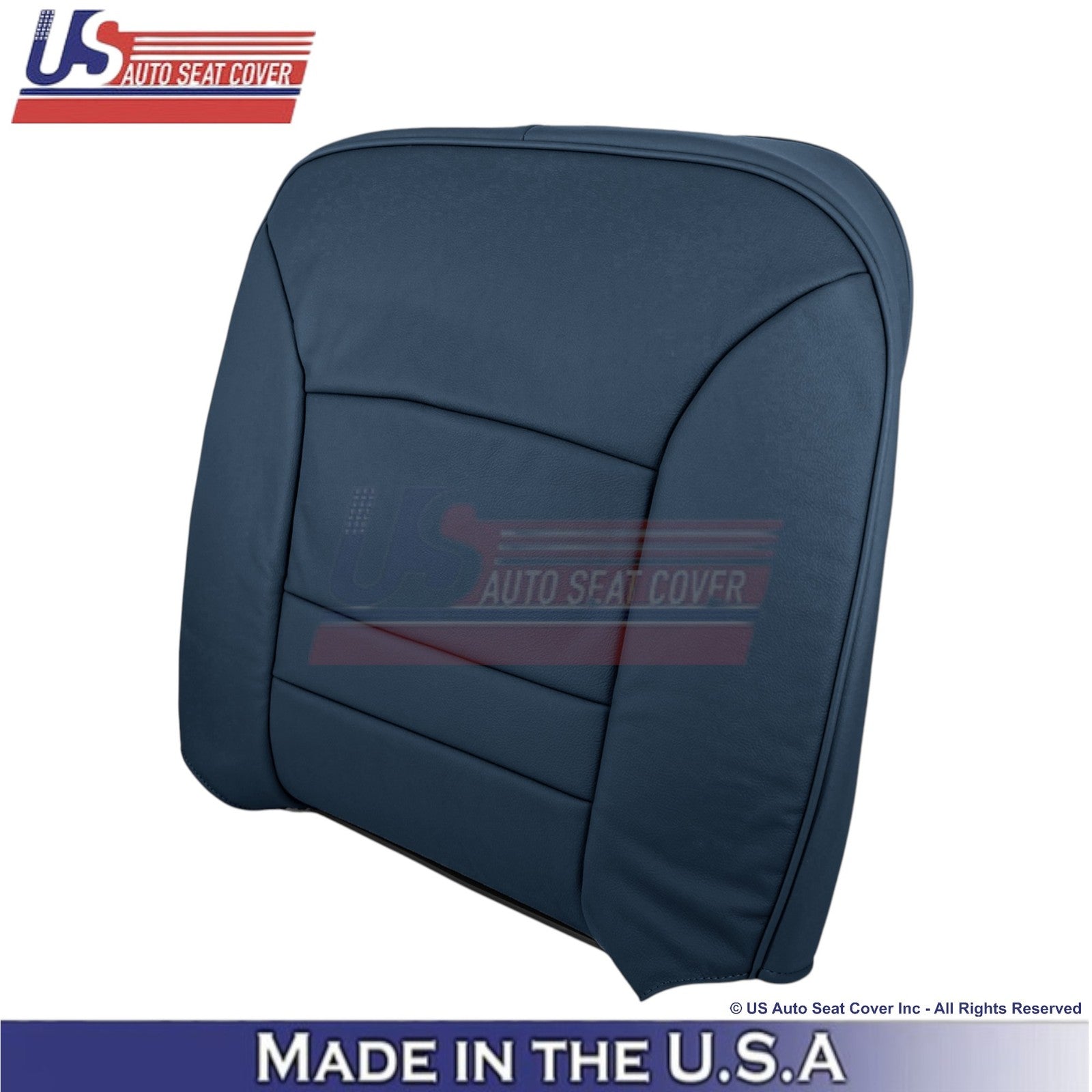 1998-2002 For Ford Crown Victoria Genuine Leather Driver Side Covers Dark Denim
