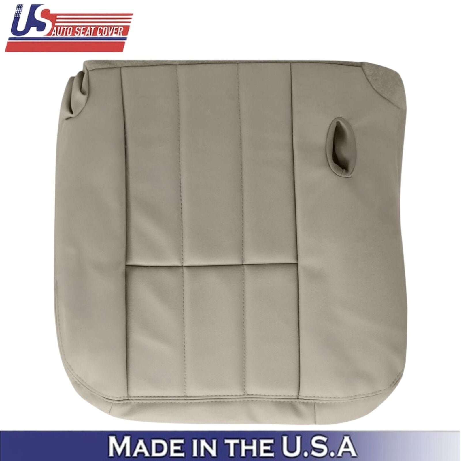 2003-2005 For Mercury Grand Marquis Leatherette Passenger Seat Covers Parchment