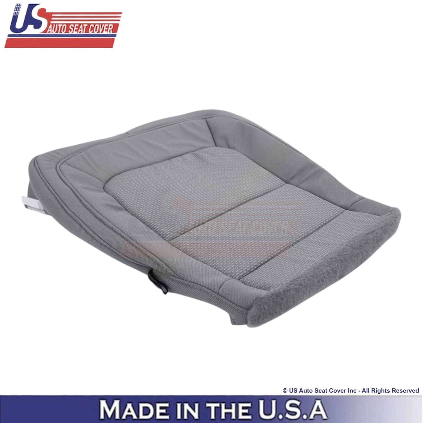 2015-2022 For Chevrolet Colorado Cloth Passenger Replacement Cover Dark Ash Gray