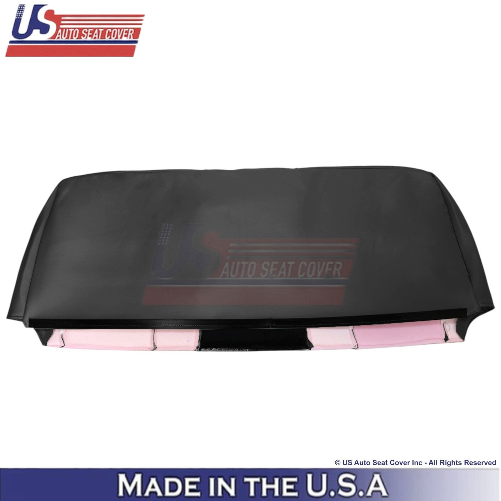 2003-2004 For Ford F250 F350 Lariat Leatherette Rear Bench OEM Seat Covers Black