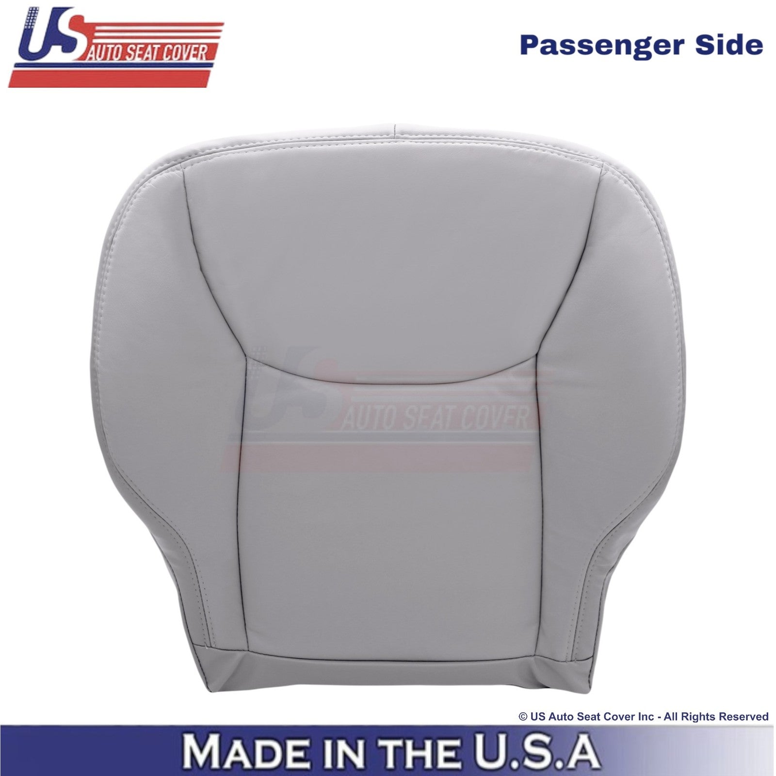 1999-2006 Fits Mercedes-Benz S-Class Leatherette Bottom Passenger Cover Ash Gray