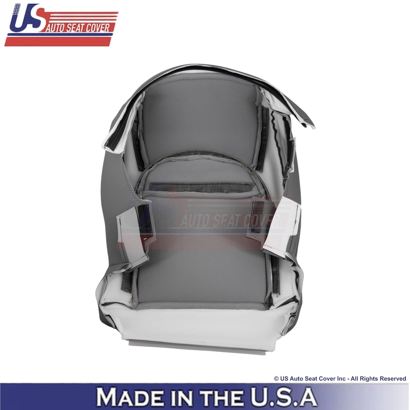 2008-2021 For Toyota Land Cruiser Leatherette Perf. Driver Bottom Cover Dk. Gray