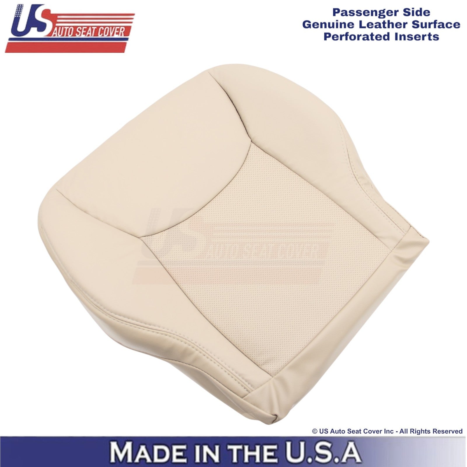 03-06 For Mercedes-Benz S Genuine Leather Half Prf Passenger Bottom Cover Pebble